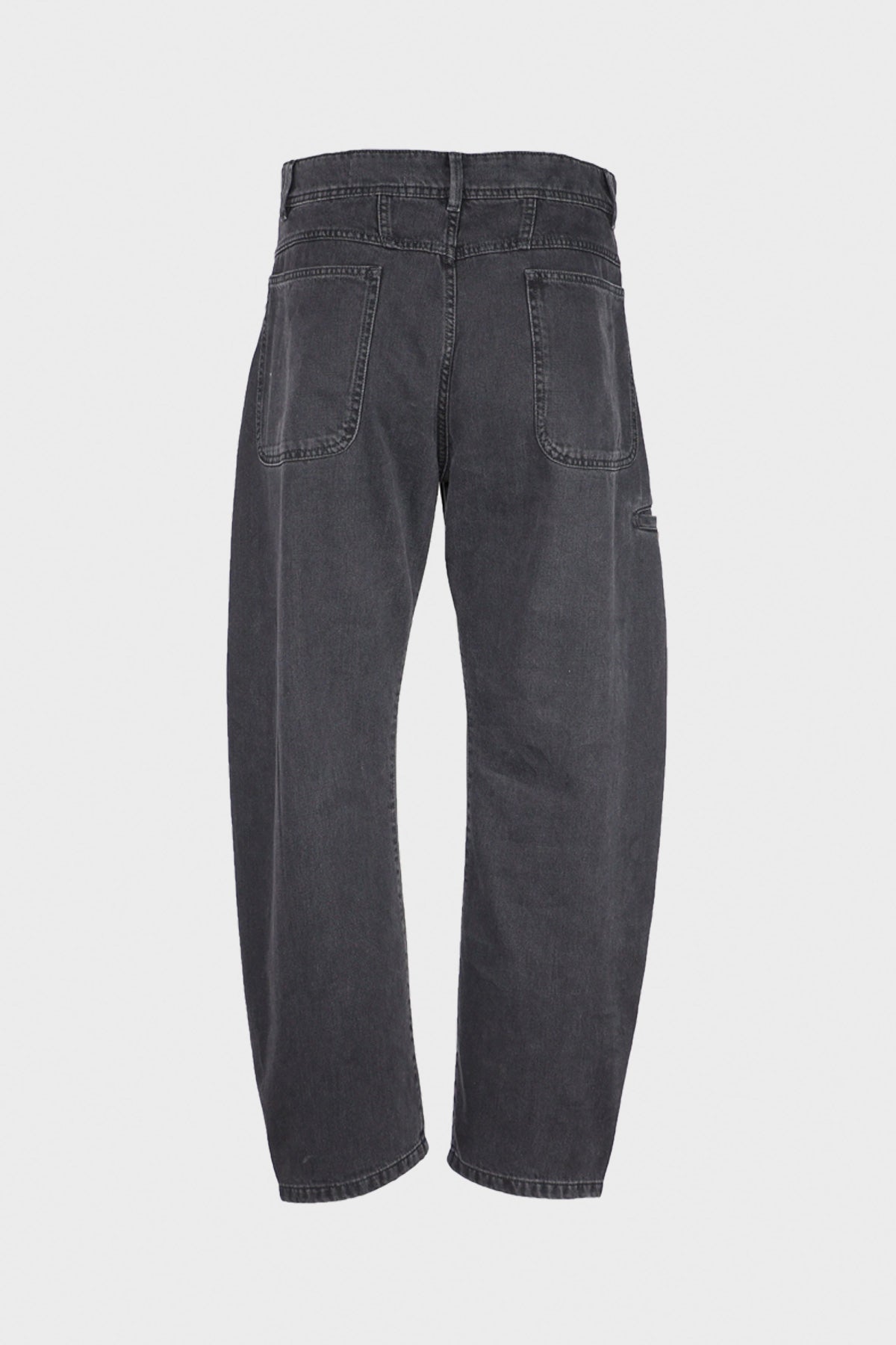 Lemaire - Twisted Workwear Pants - Denim Soft Bleached Black - Canoe Club