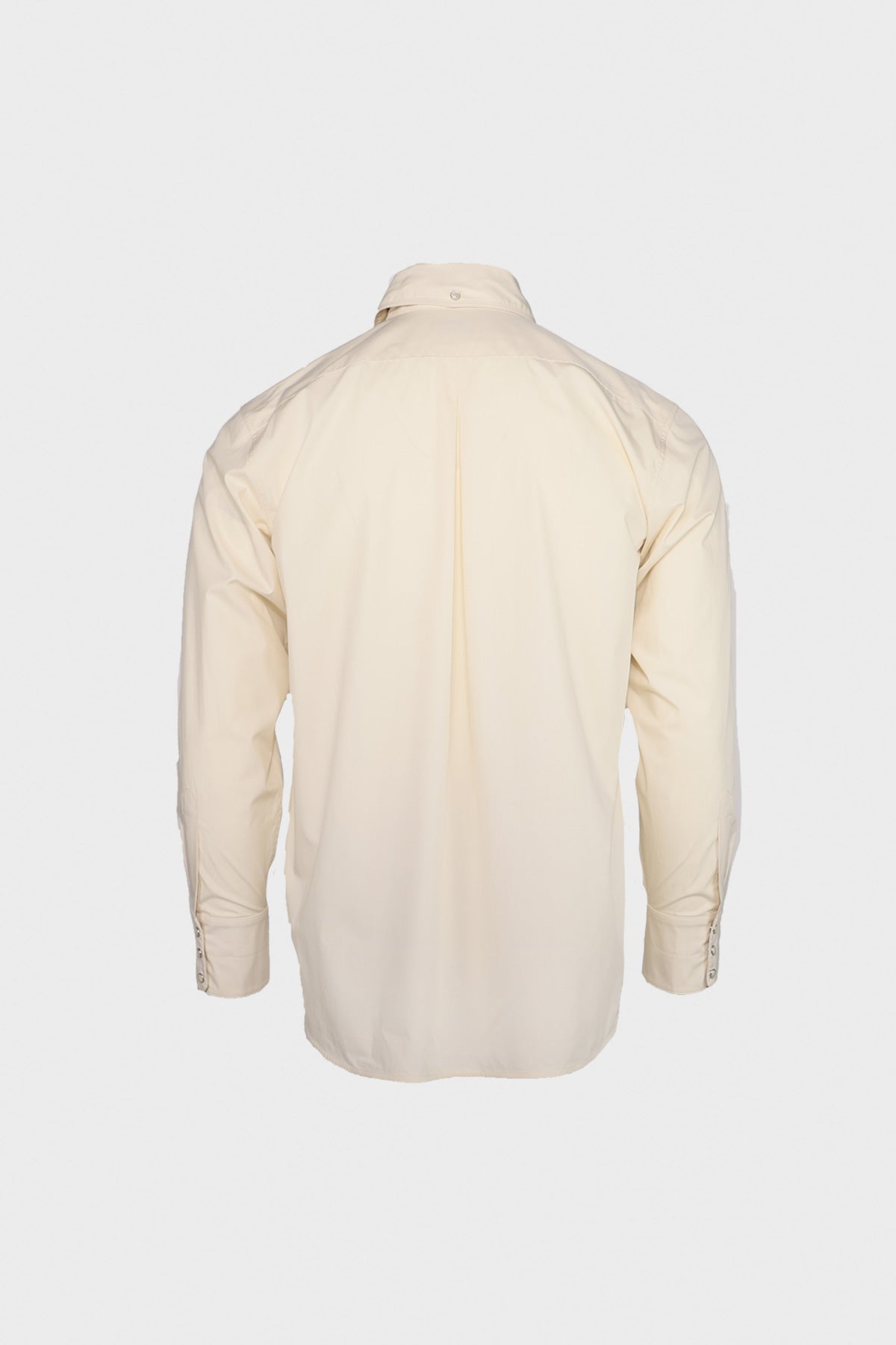 Lemaire - Western Shirt with Snaps - Cream - Canoe Club