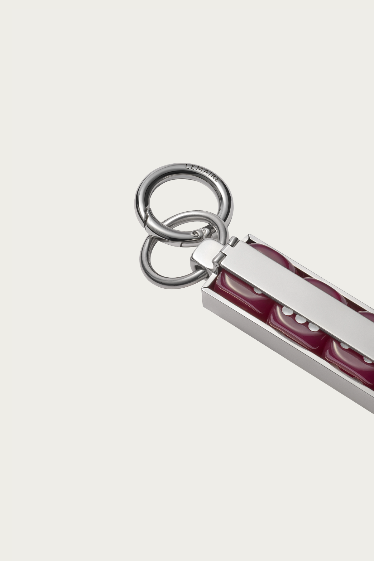 Lemaire - Yams Bag Charm - Silver - Canoe Club