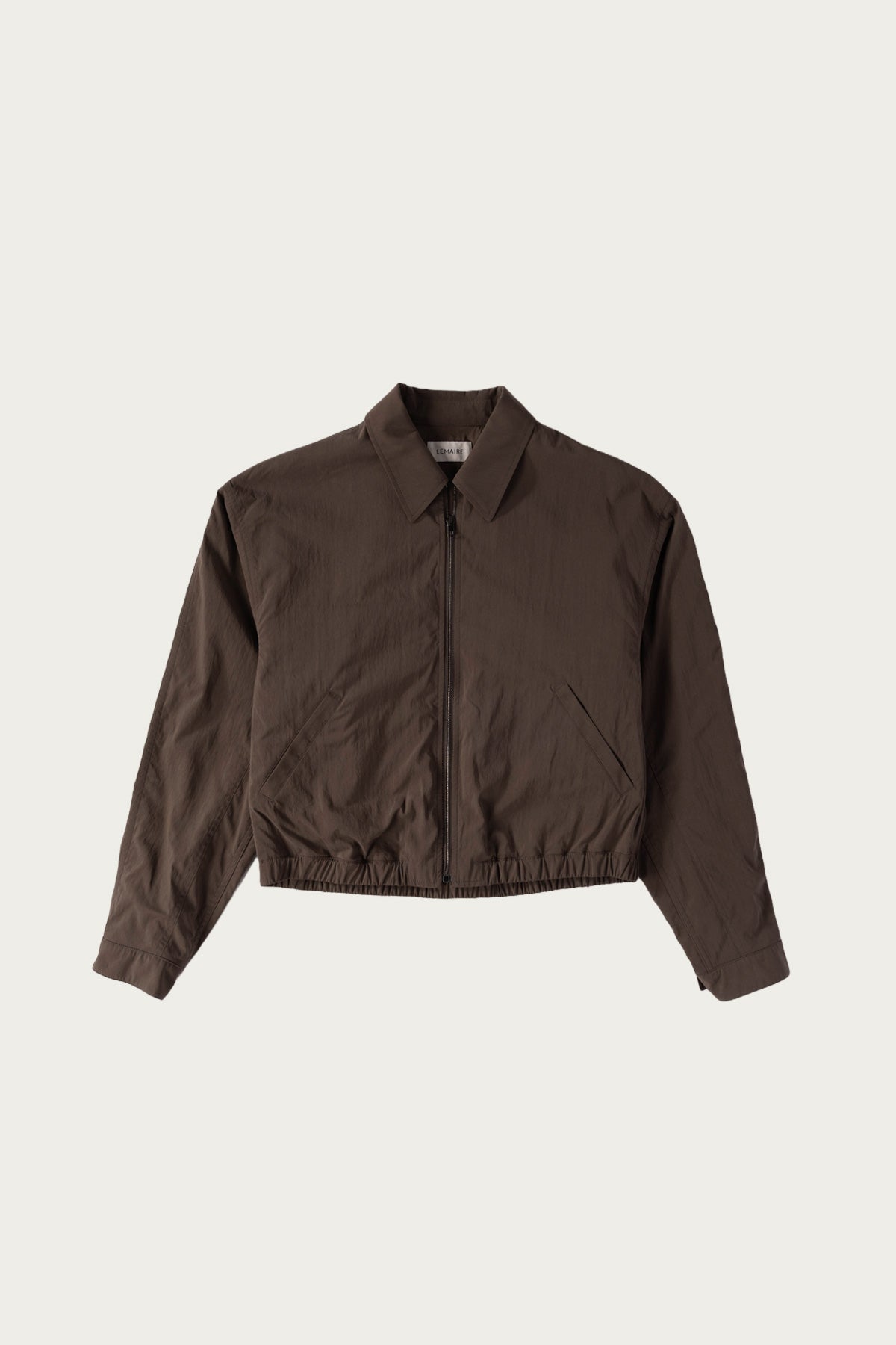 Lemaire - Zipped Blouson - Walnut - Canoe Club