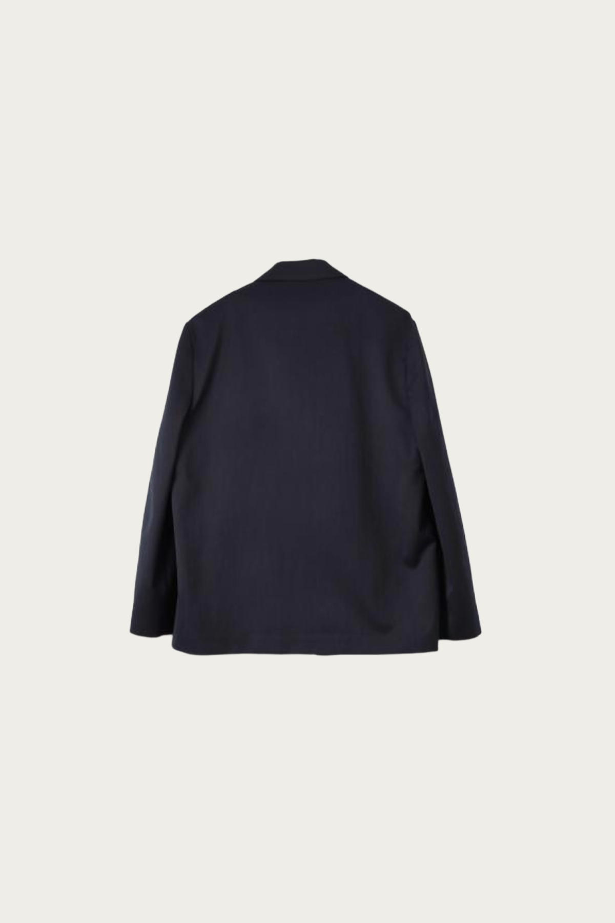 Margaret Howell - Patch Pocket Blazer - Navy Worsted Wool Cotton - Canoe Club
