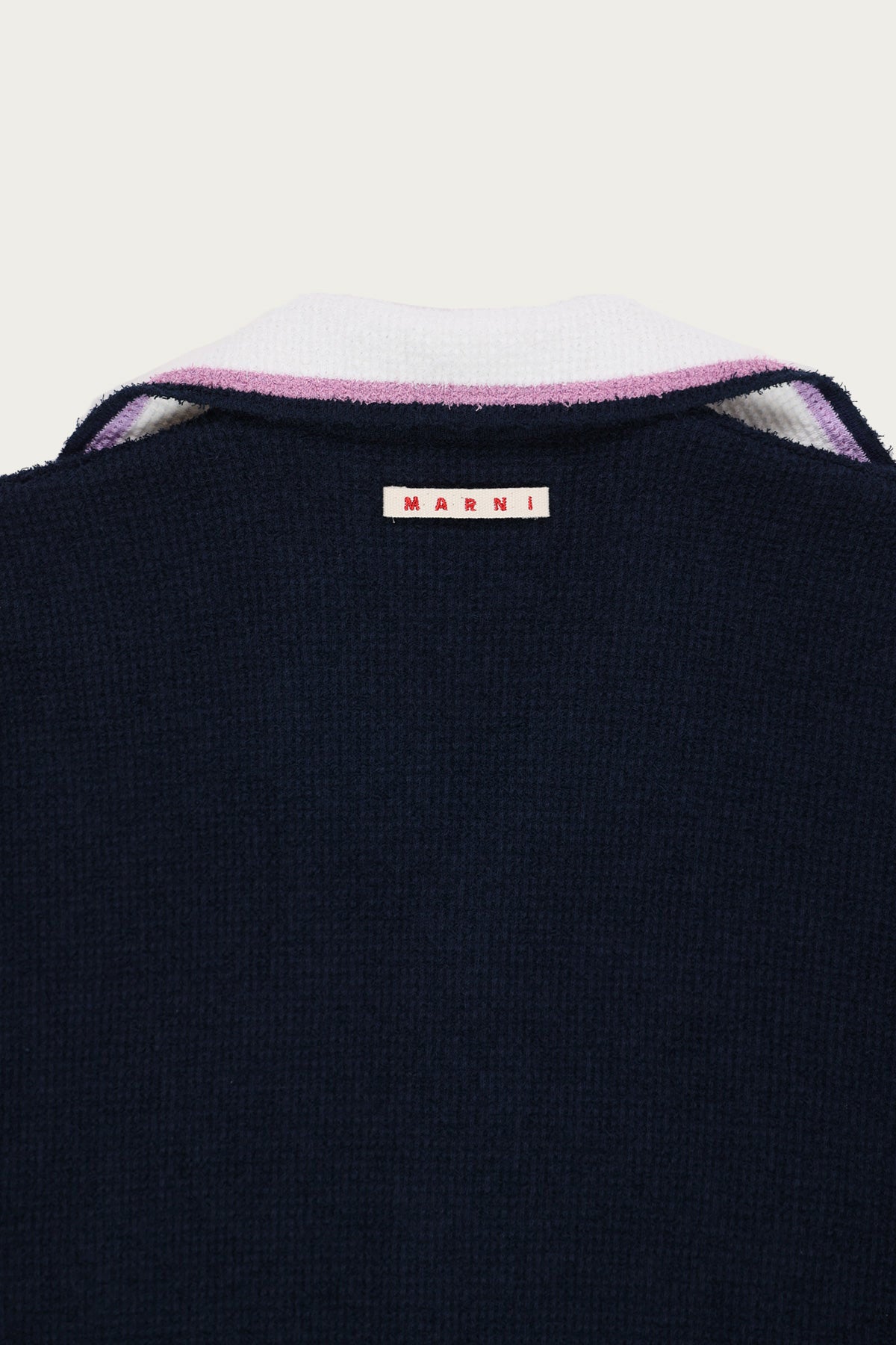 Marni - Beach Textured Cotton Shirt - Ink - Canoe Club