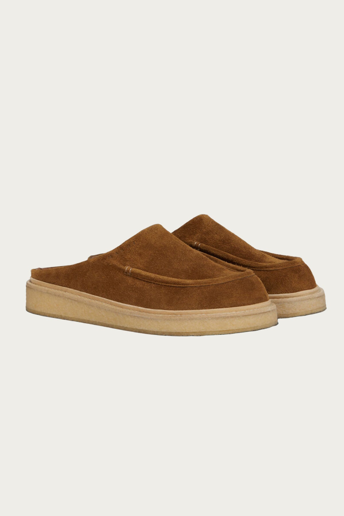 Marni - Suede Sabot - Brown - Canoe Club