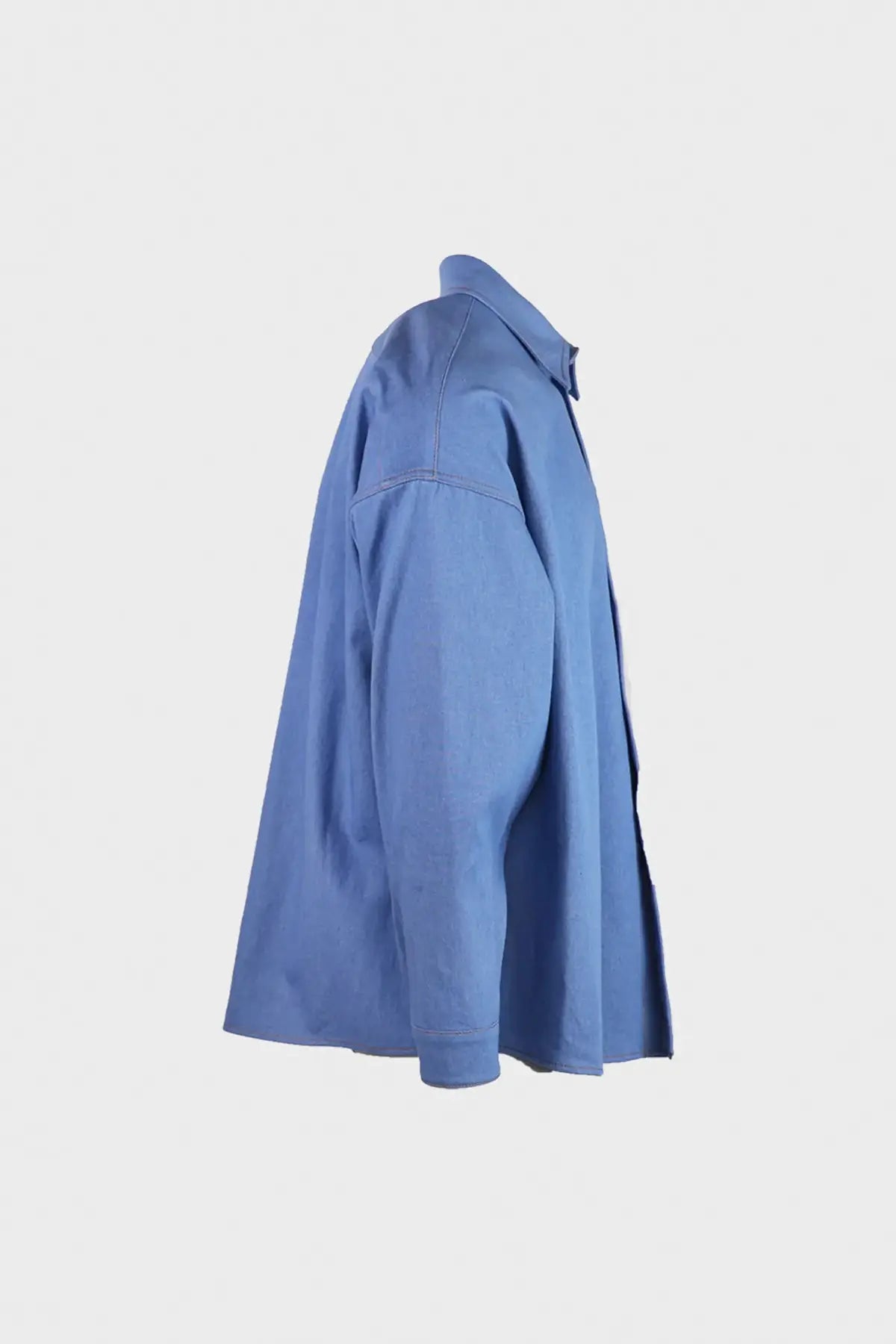 Marni - Lightweight Colored Denim Shirt - Azure - Canoe Club