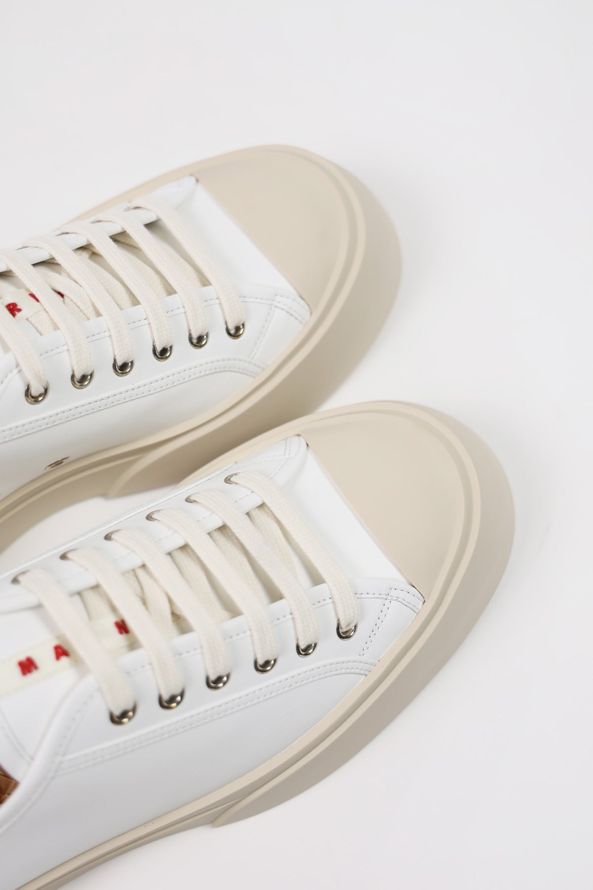Marni - Pablo Lace-Up Sneaker - White - Canoe Club