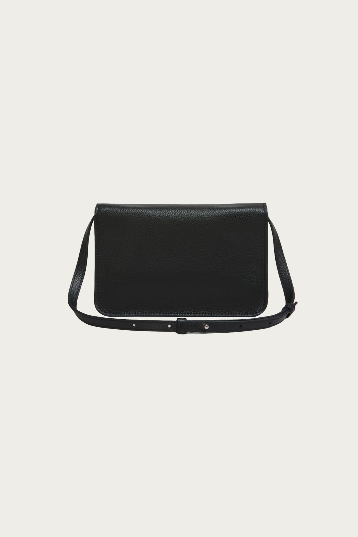 Marni - Pebbled Leather Marni Pochette - Black - Canoe Club
