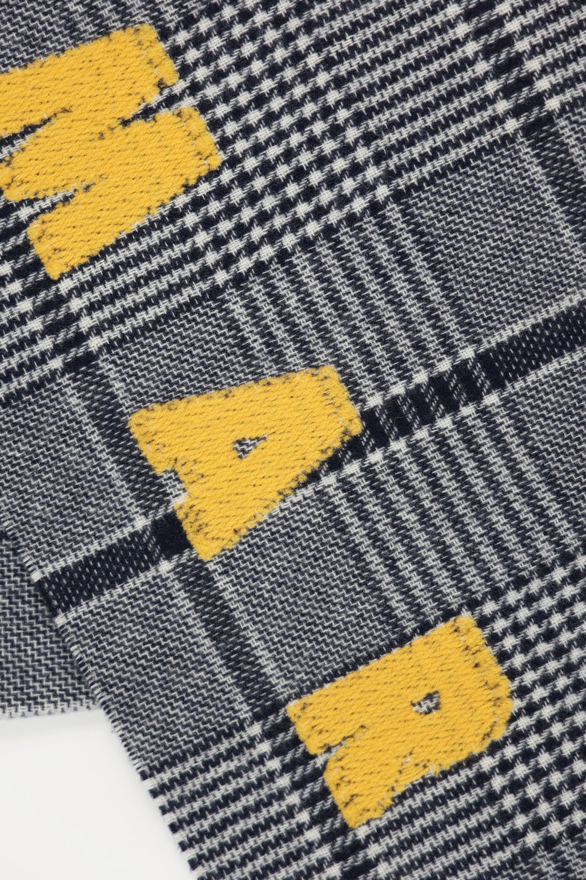 Marni - Prince of Wales Logo Wool Scarf - Blumarine - Canoe Club
