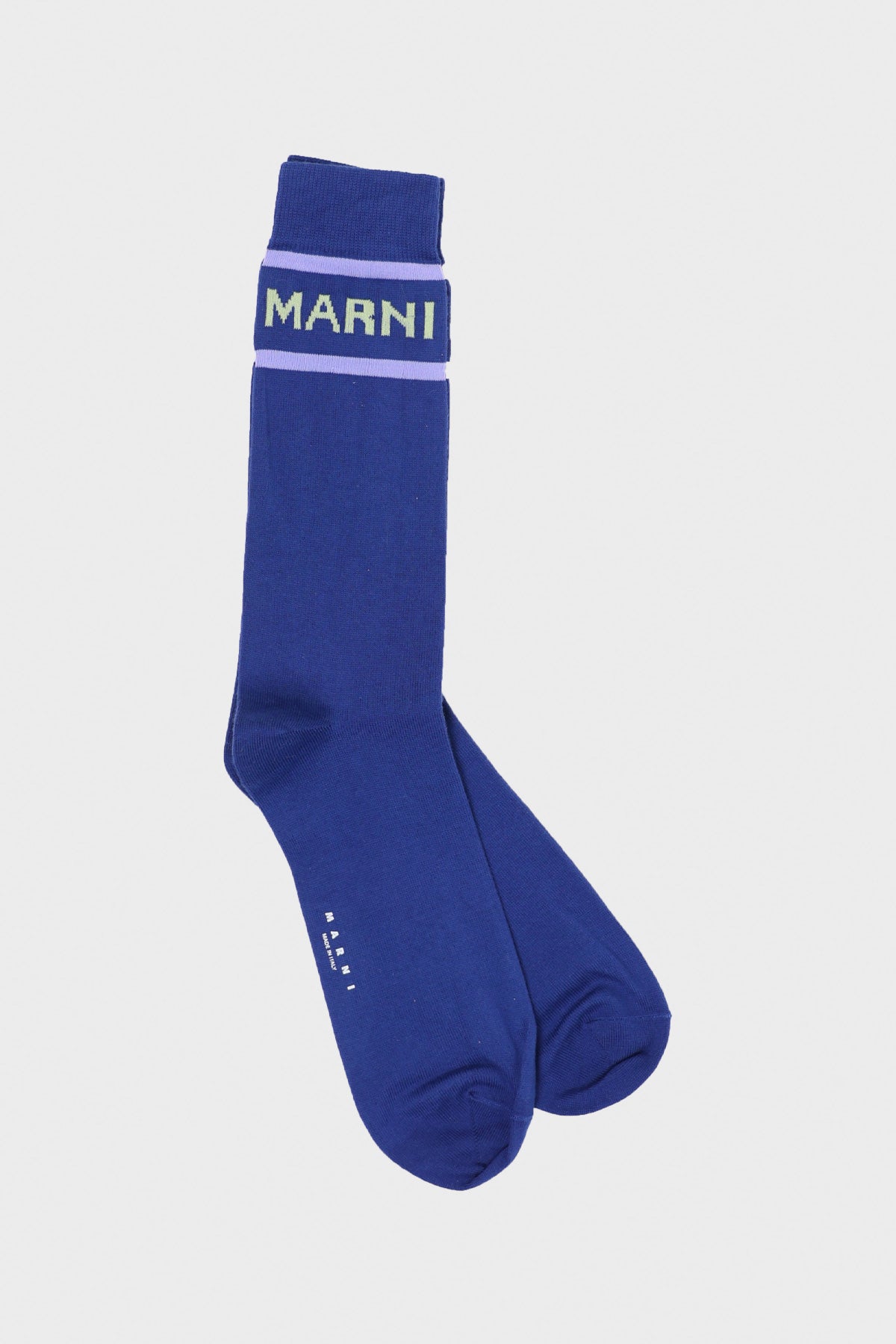 Marni - Techno Logo Socks - Royal - Canoe Club