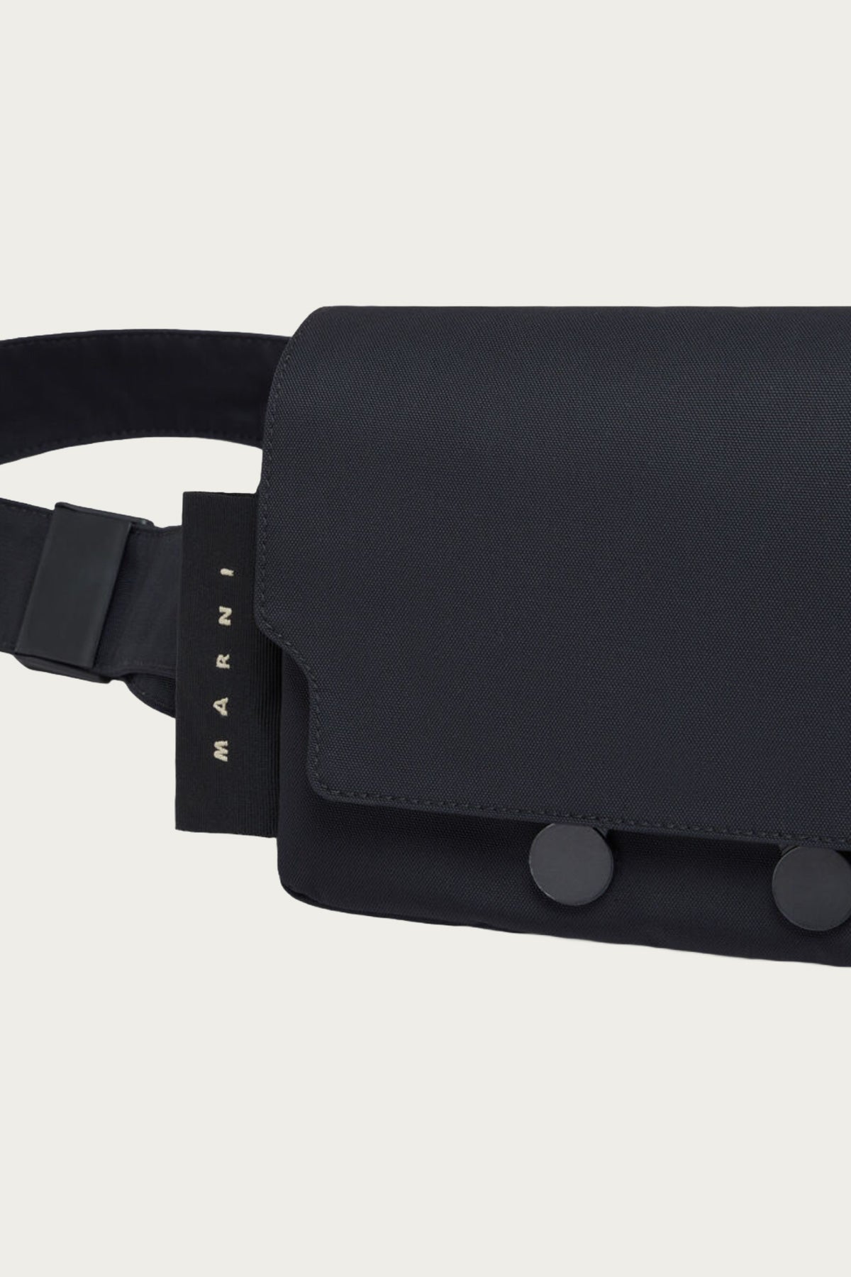 Marni - Trunkaroo Logo Pouch - Black - Canoe Club