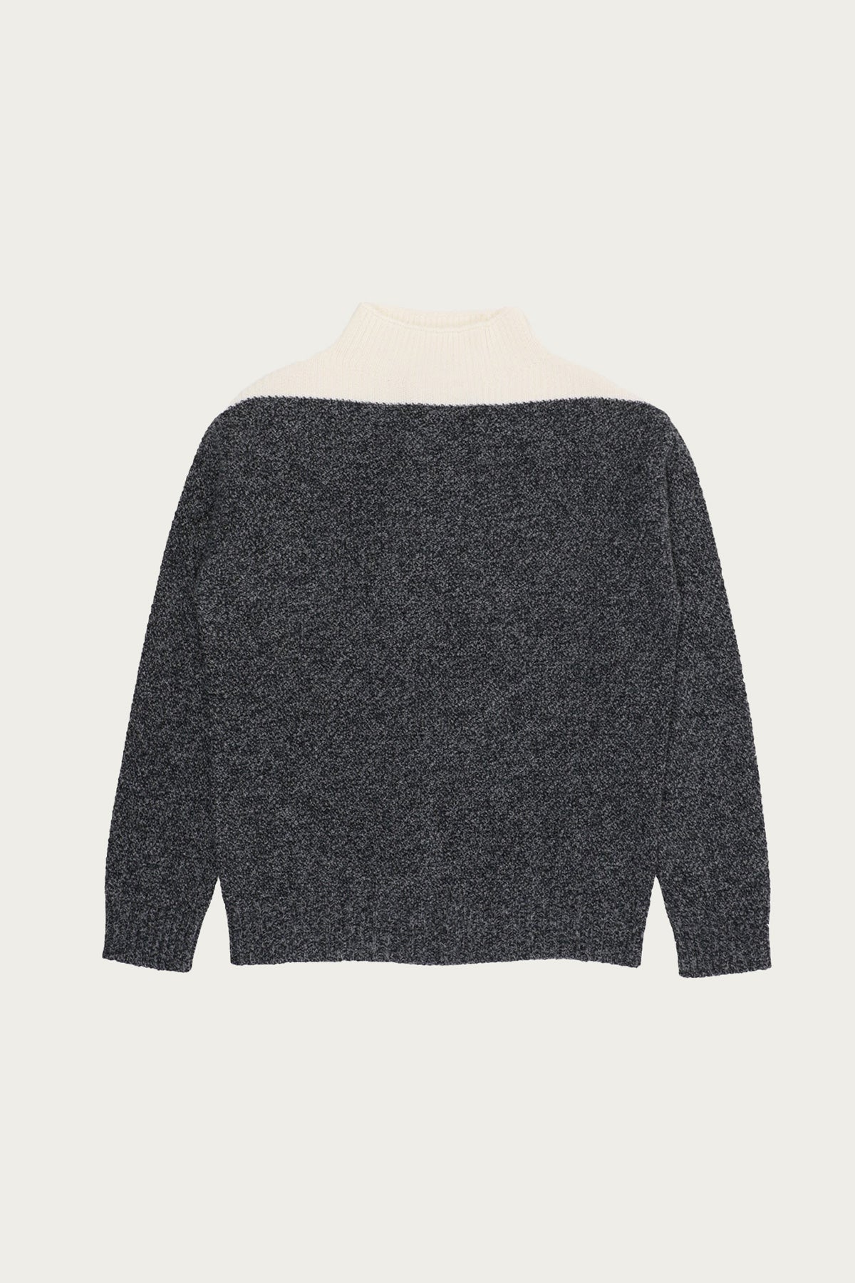 Marni - Turtleneck Sweater - Grey/White - Canoe Club