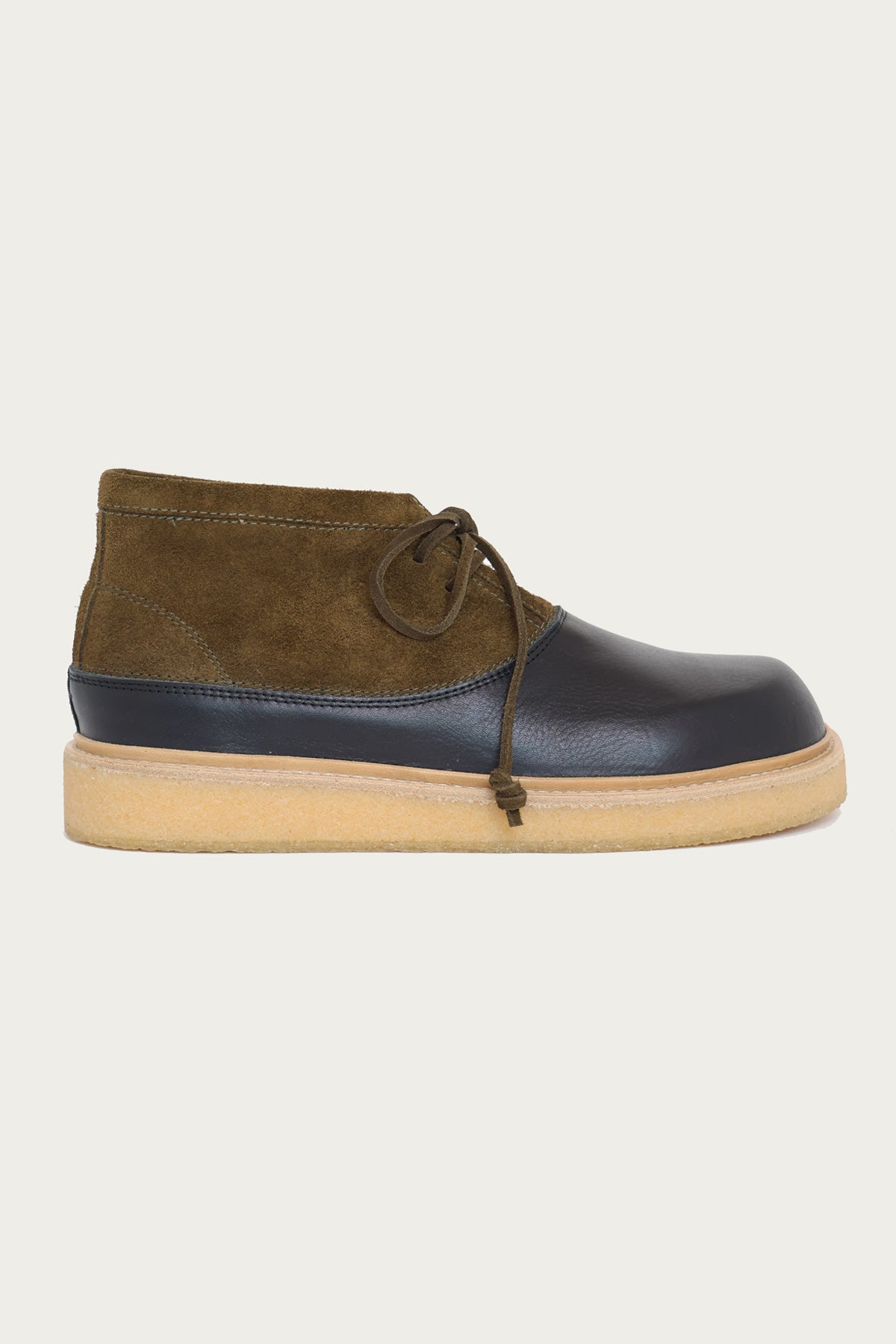 Marni - Two-Tone Boots - Dark Brown/Black - Canoe Club