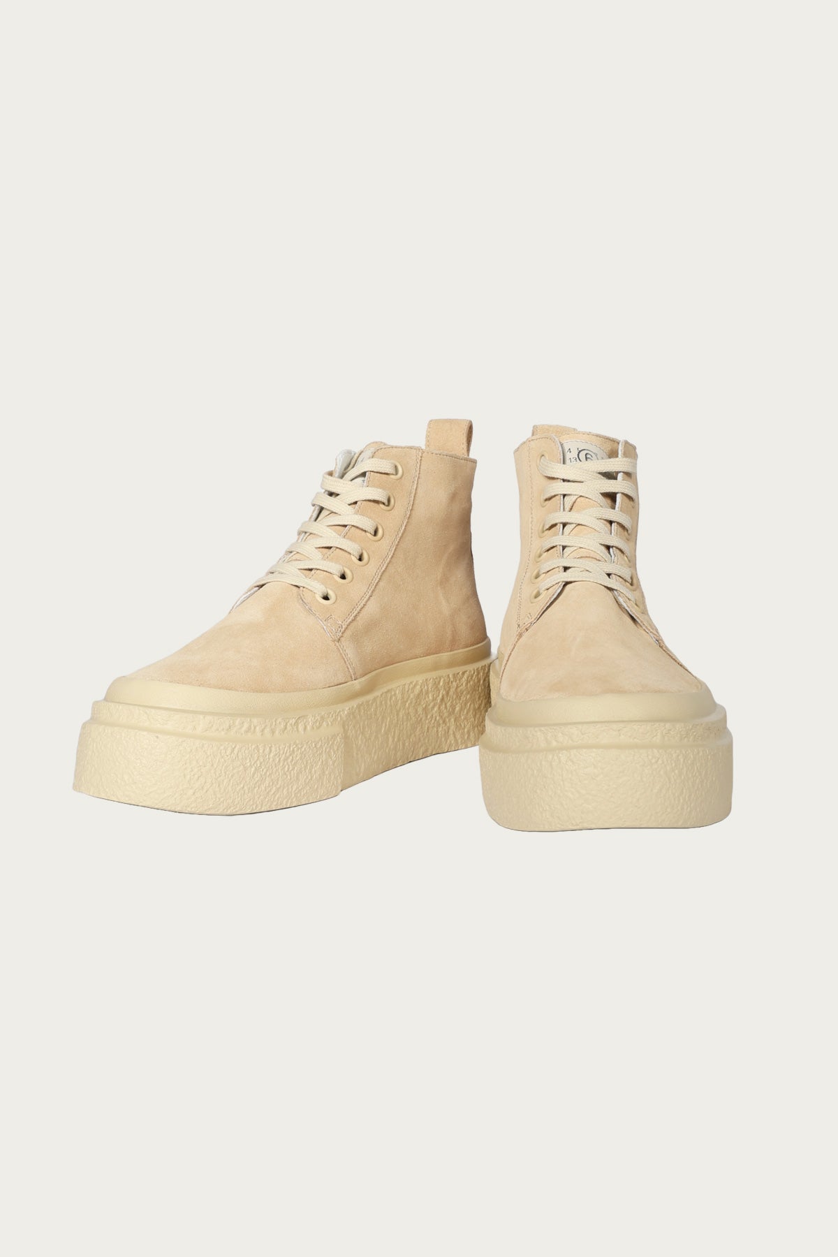 MM6 Maison Margiela - Chunky Sole Hi-Tops - Brown/Tan - Canoe Club