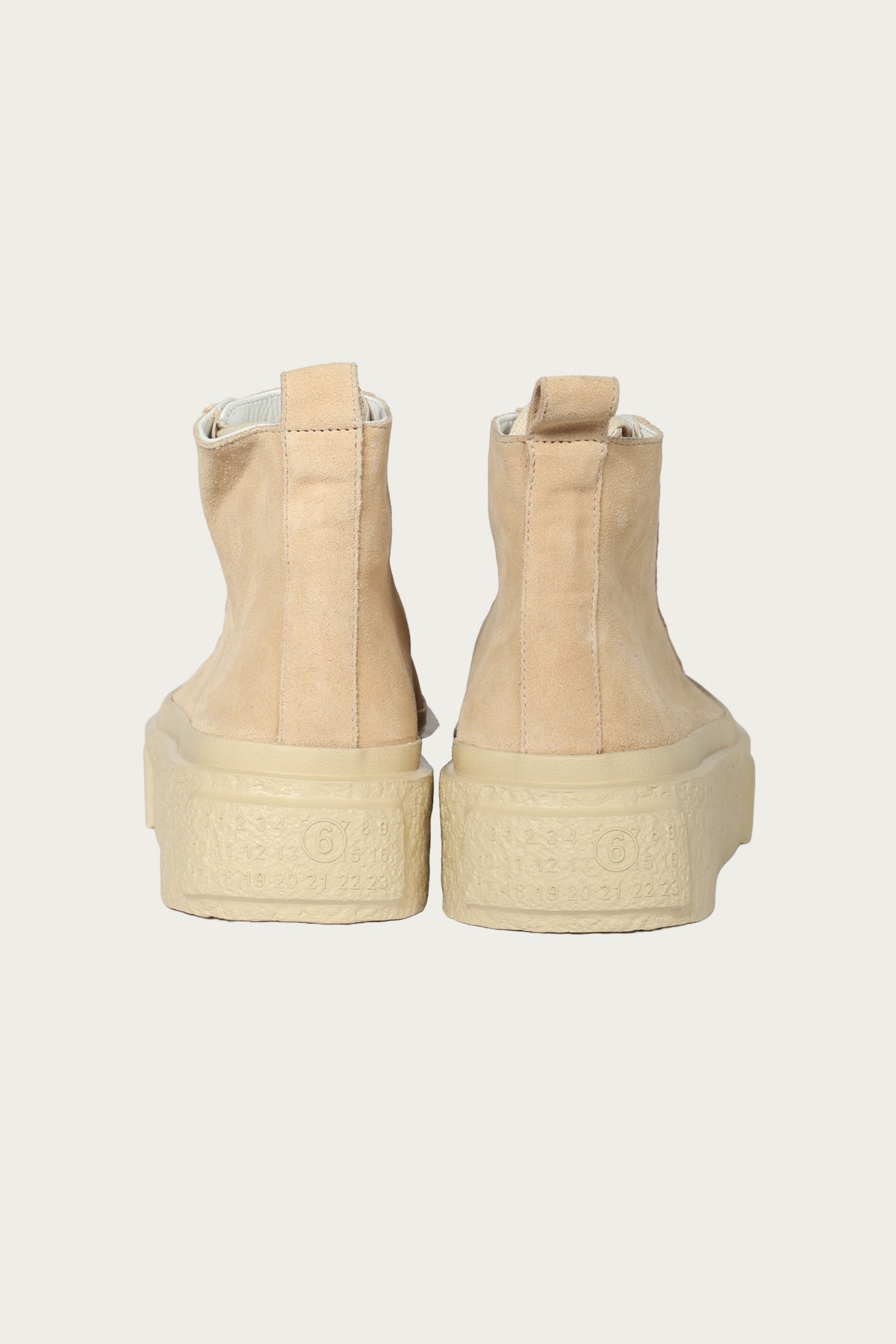 MM6 Maison Margiela - Chunky Sole Hi-Tops - Brown/Tan - Canoe Club
