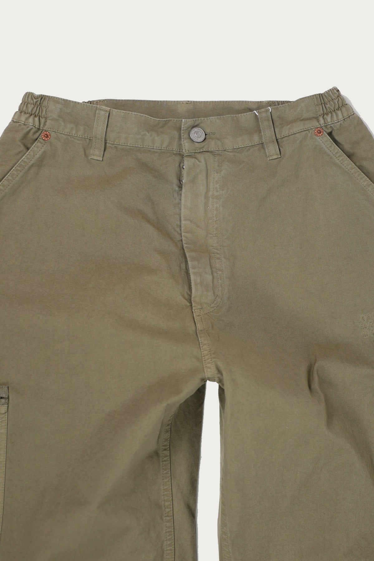 MM6 Maison Margiela - Double Knee Cargos - Olive Drab - Canoe Club