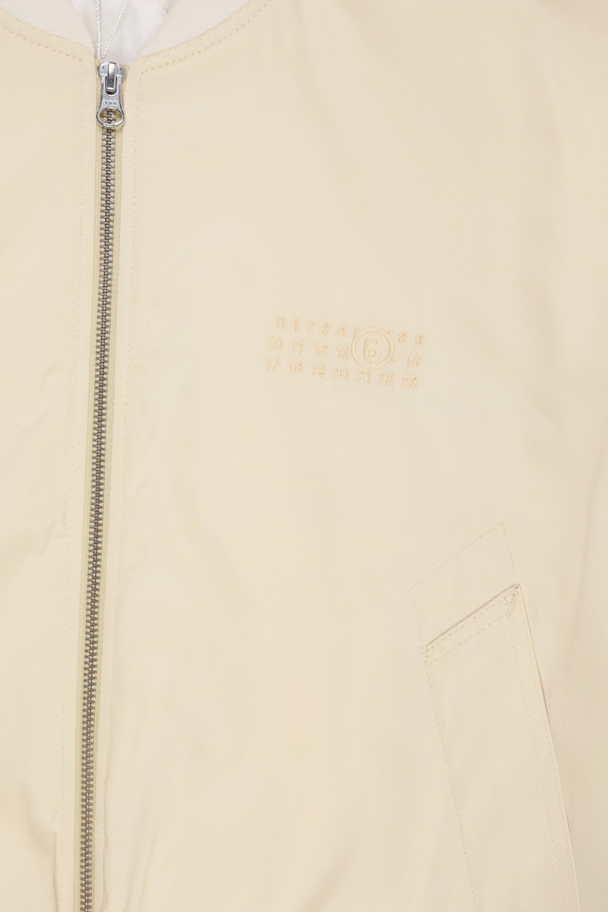 MM6 Maison Margiela - Numbers Bomber - Cream - Canoe Club