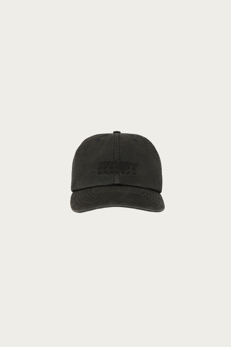 MM6 Maison Margiela Numerals Hat | Charcoal | Canoe Club