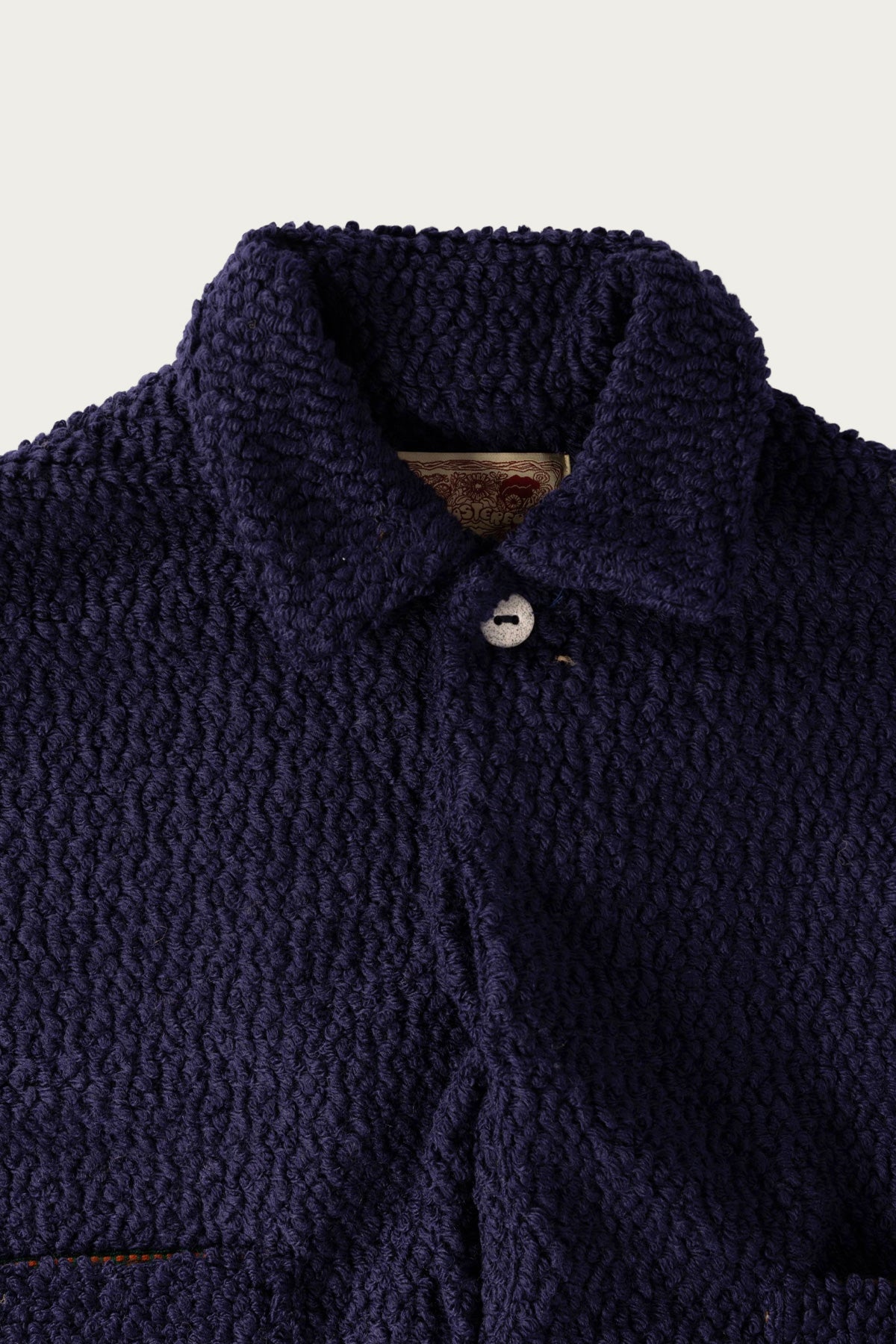 Monostereo - Fuzzy Wuzzy Barn Jacket - Navy - Canoe Club