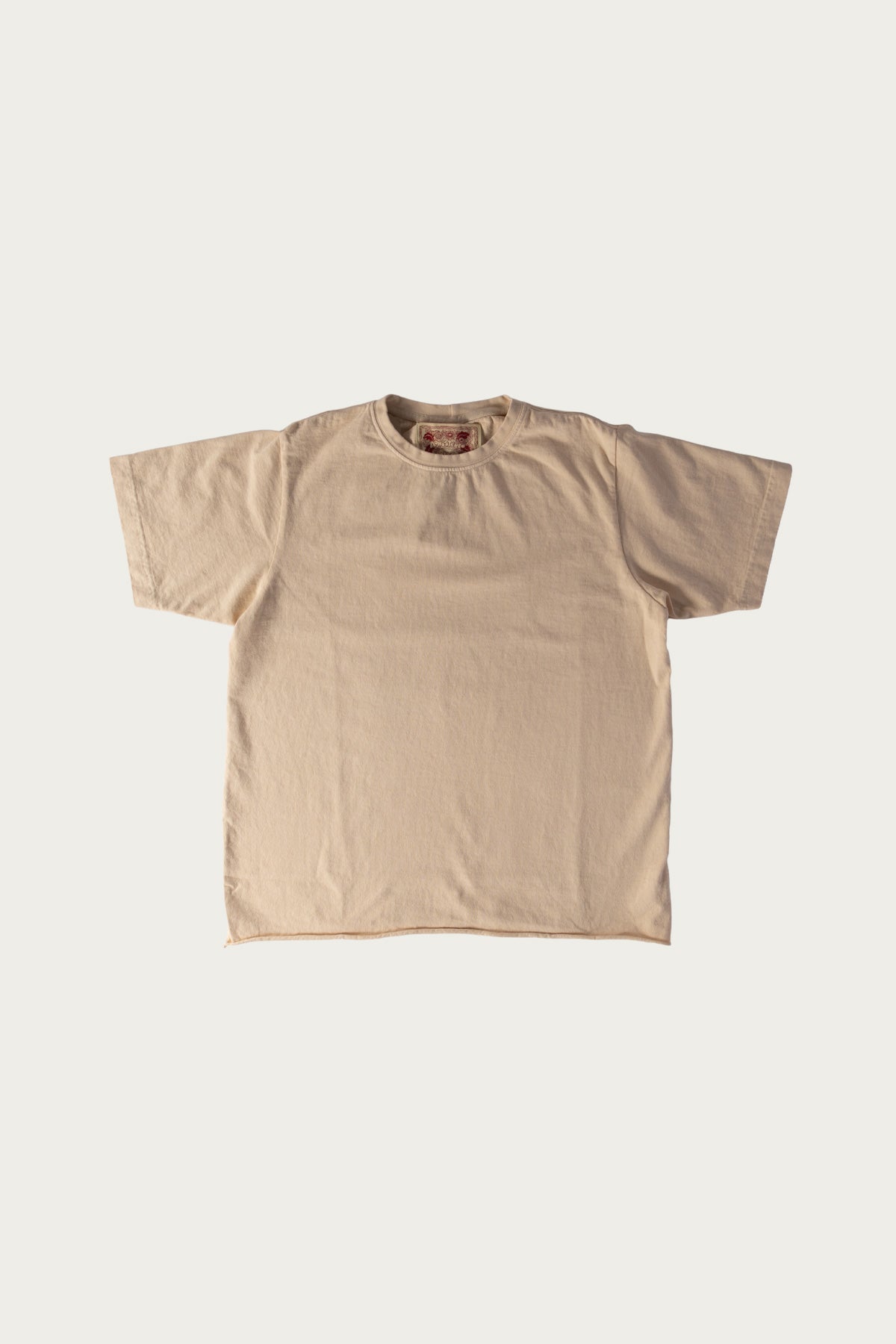 Monostereo - On The Farm Raw Hem Tee - Natural - Canoe Club