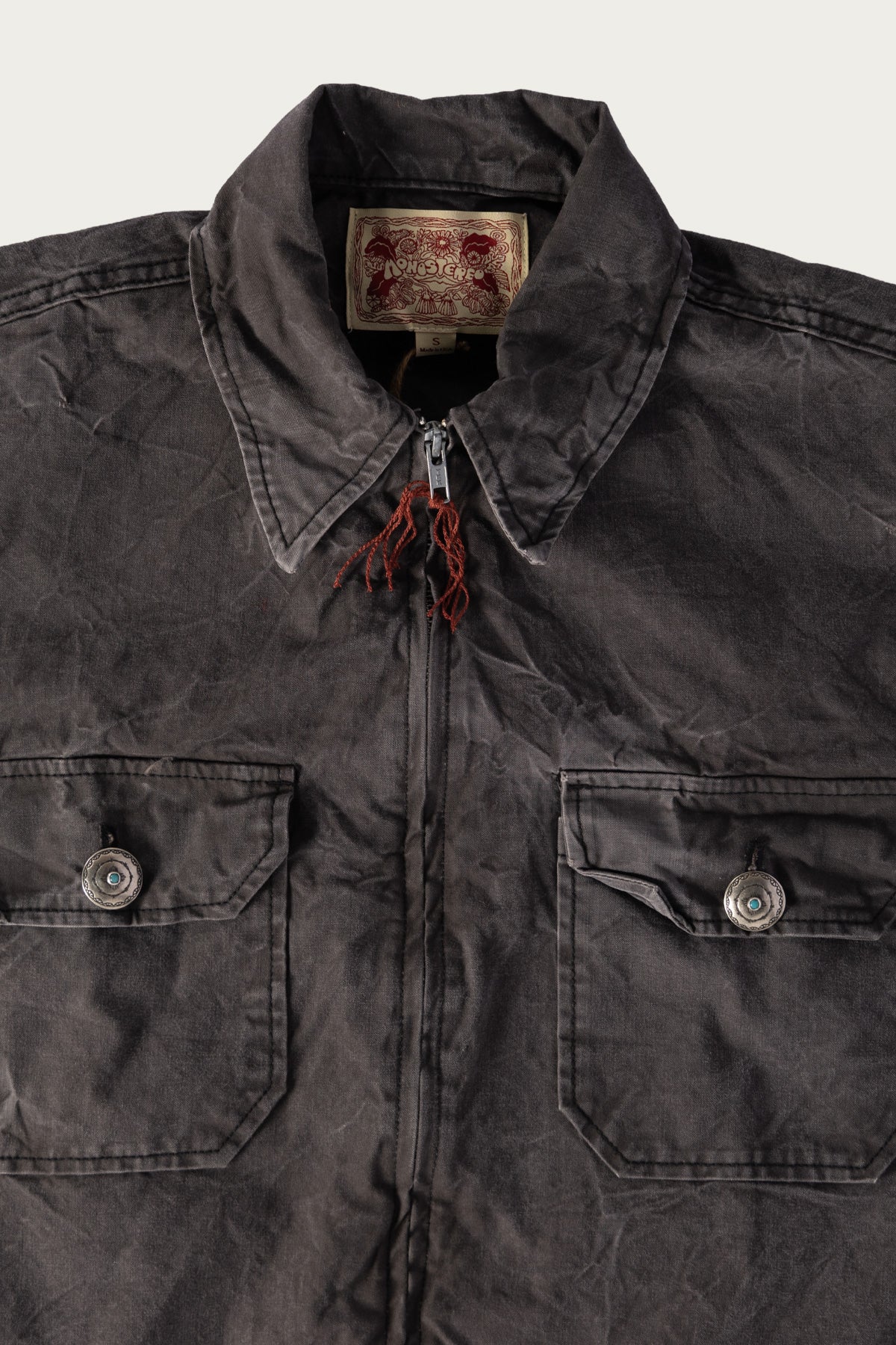 Monostereo - Wrenchin' Jacket - Washed Black - Canoe Club