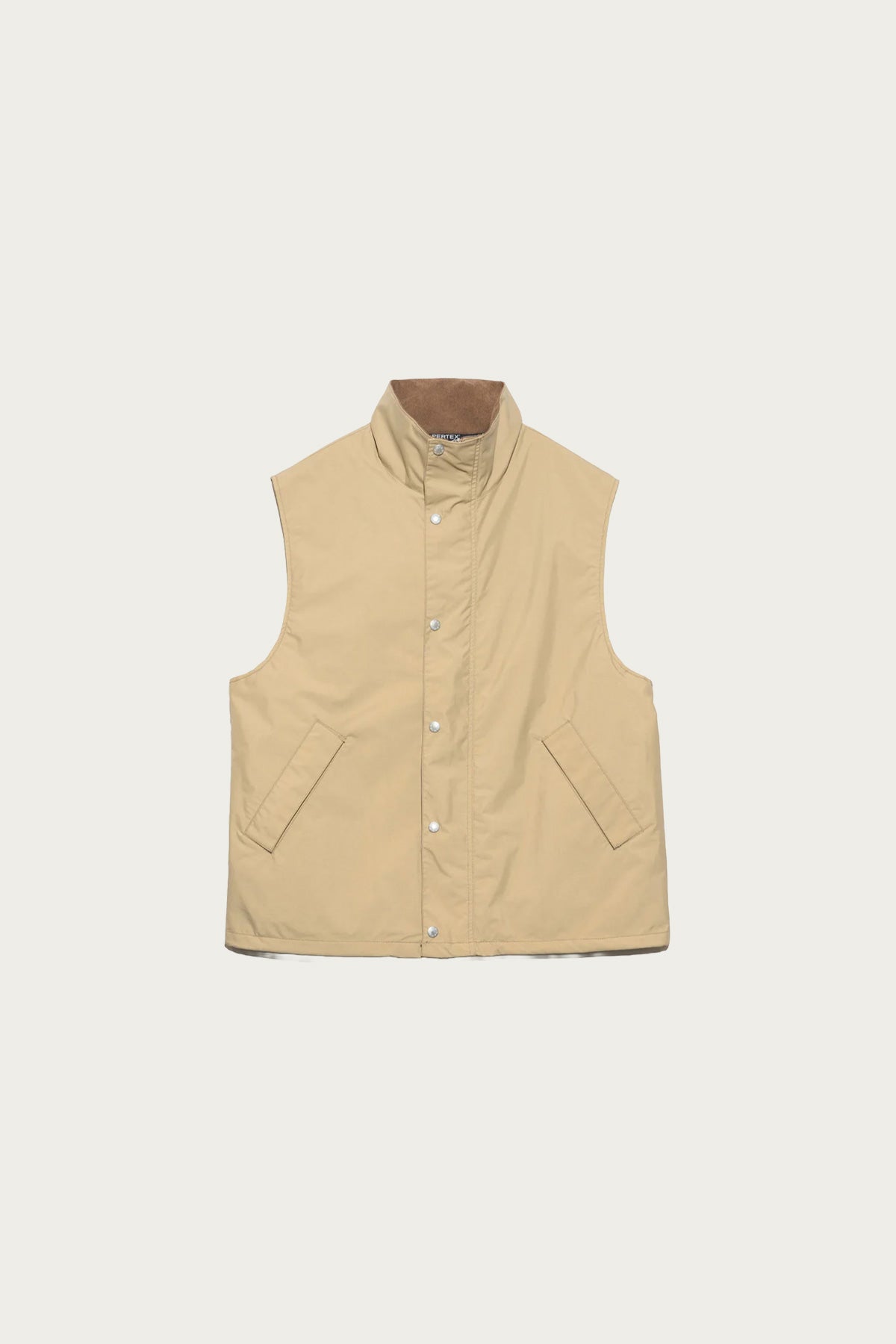 nanamica - 2L PERTEX UNLIMITED Field Vest - Beige - Canoe Club