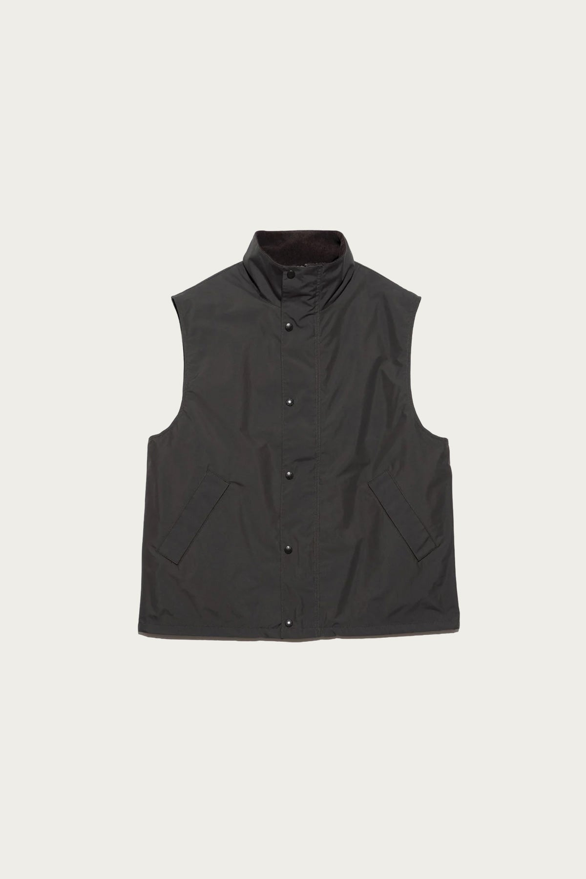 nanamica - 2L PERTEX UNLIMITED Field Vest - Dark Olive - Canoe Club