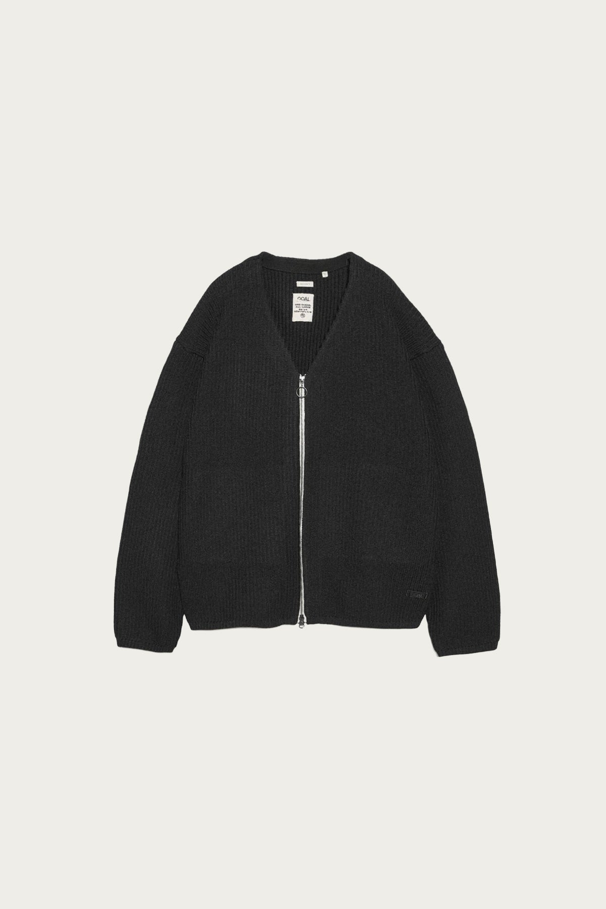 nanamica - 5G Zip Cardigan - Navy - Canoe Club