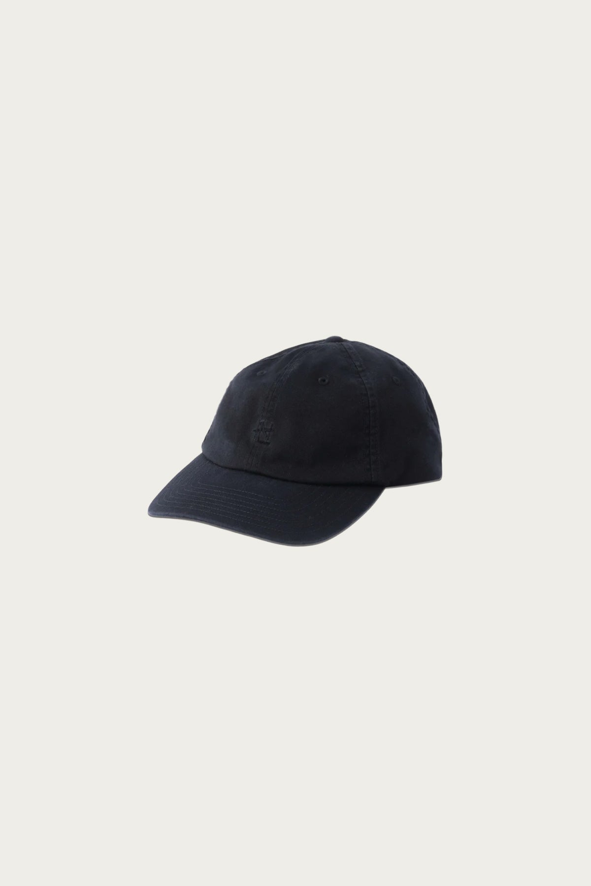 nanamica - Washed Chino Cap - Black - Canoe Club