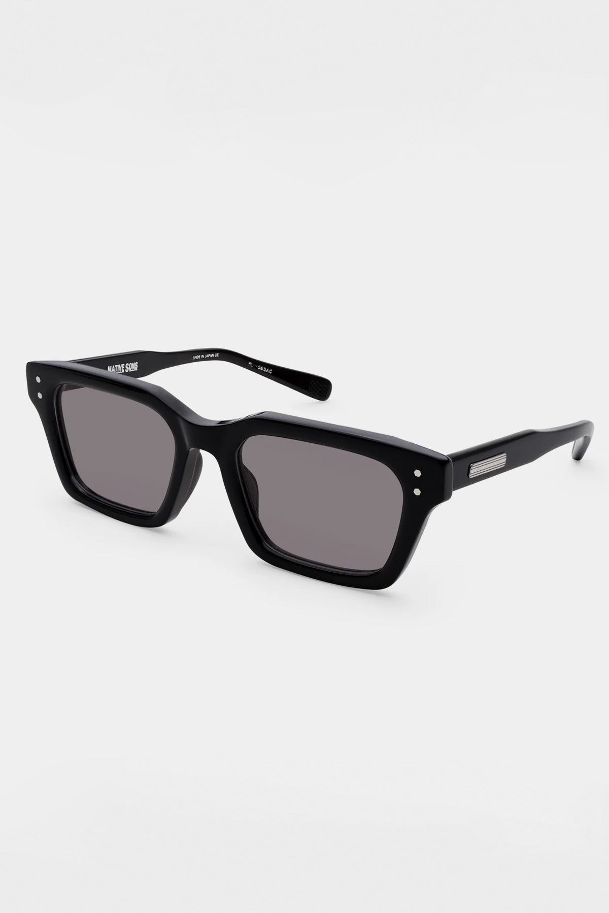 Native Sons Eyewear - Sonny Boy - Black Crystal/Grey - Canoe Club