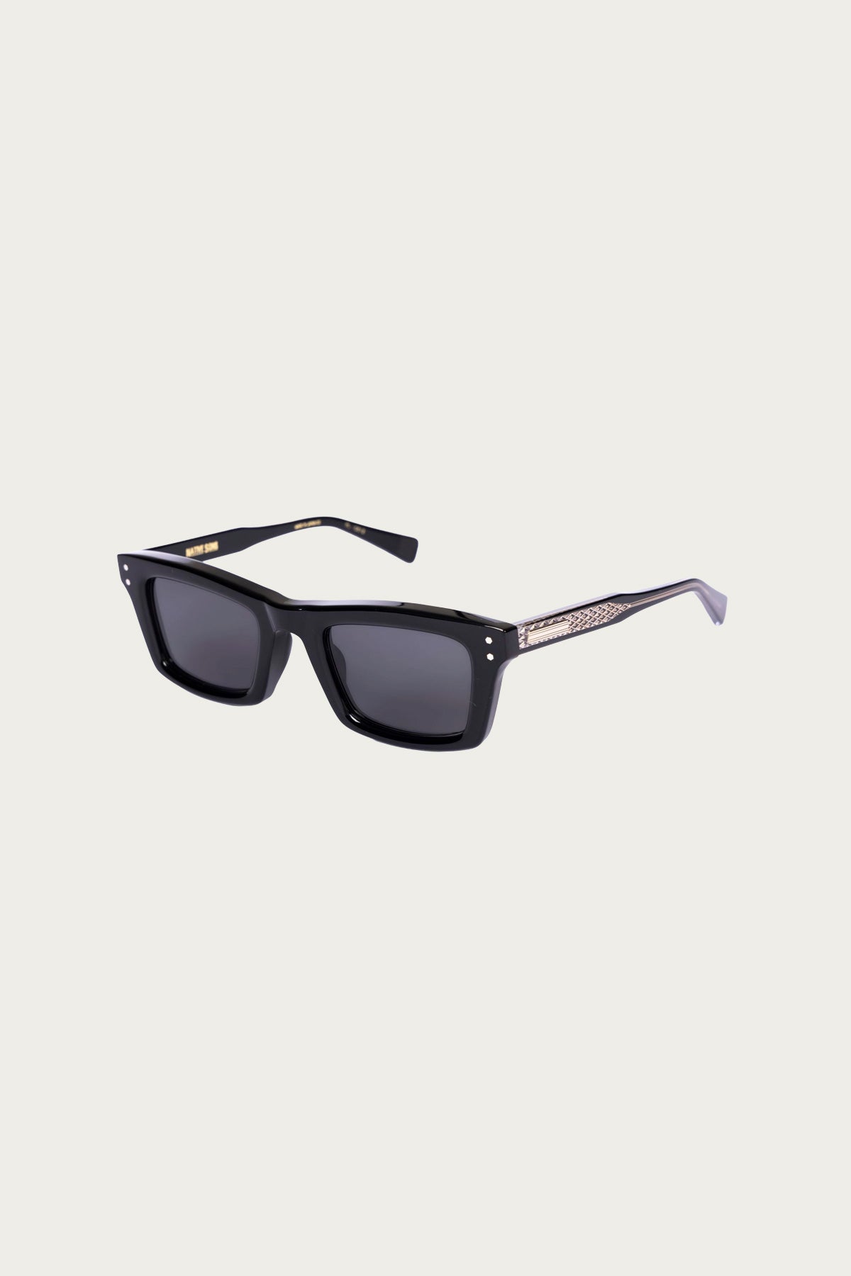 Native Sons Eyewear - McShane - Black/Dark Grey - Canoe Club