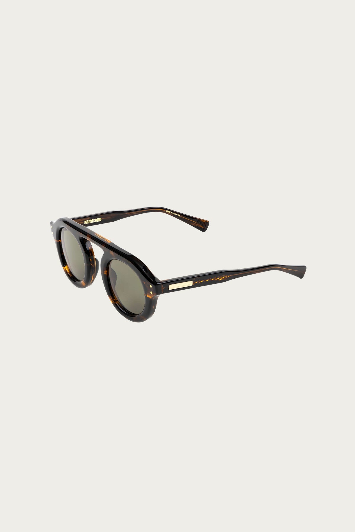 Native Sons Eyewear - Oppie - Gasoline/Green - Canoe Club