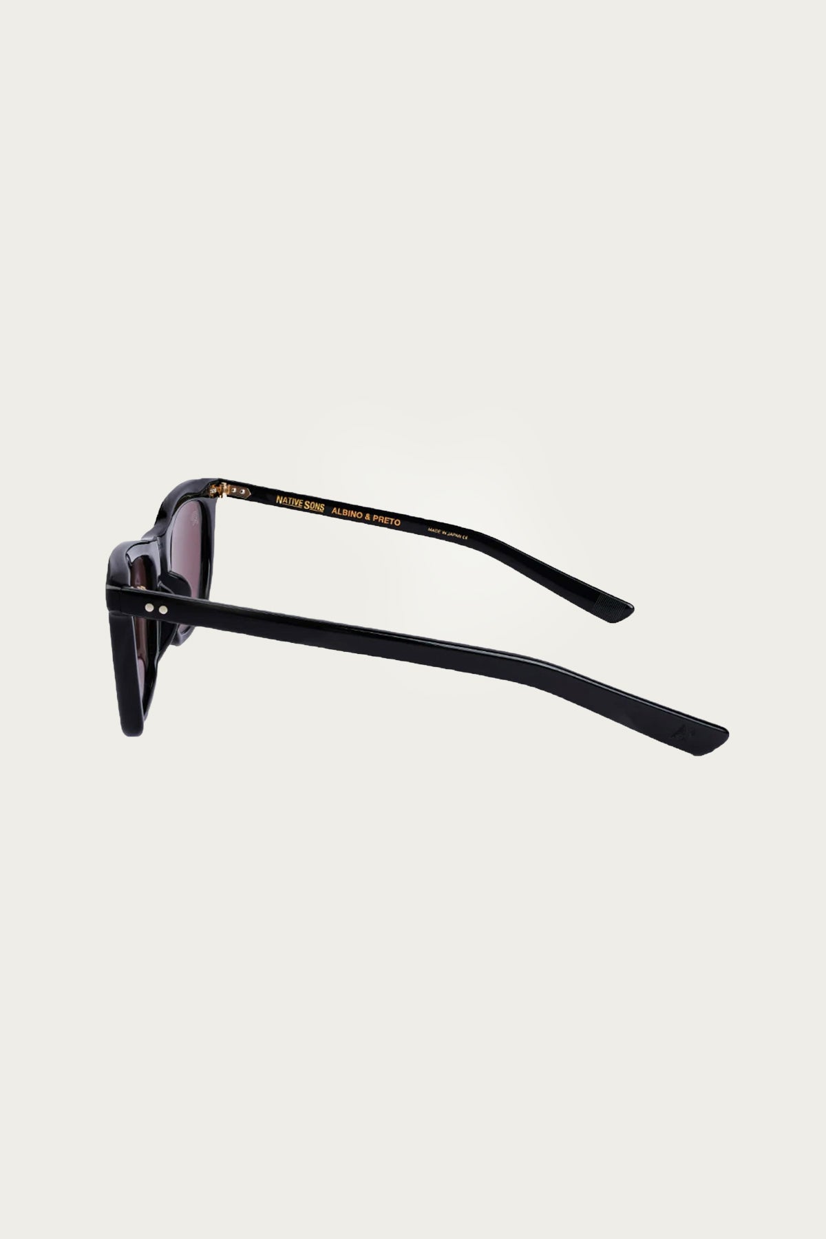 Native Sons Eyewear - SPIRIT Albino Preto - Black/Black/Brown - Canoe Club
