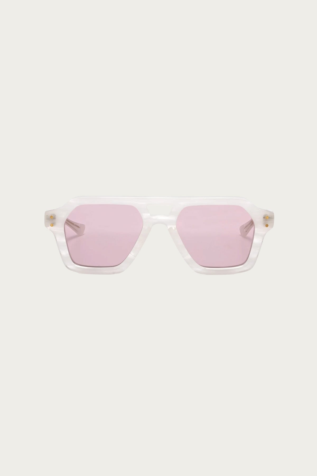 Native Sons Eyewear - TETSU Team Ikuzawa x Native Sons - White Sasa/Fresh Pink - Canoe Club
