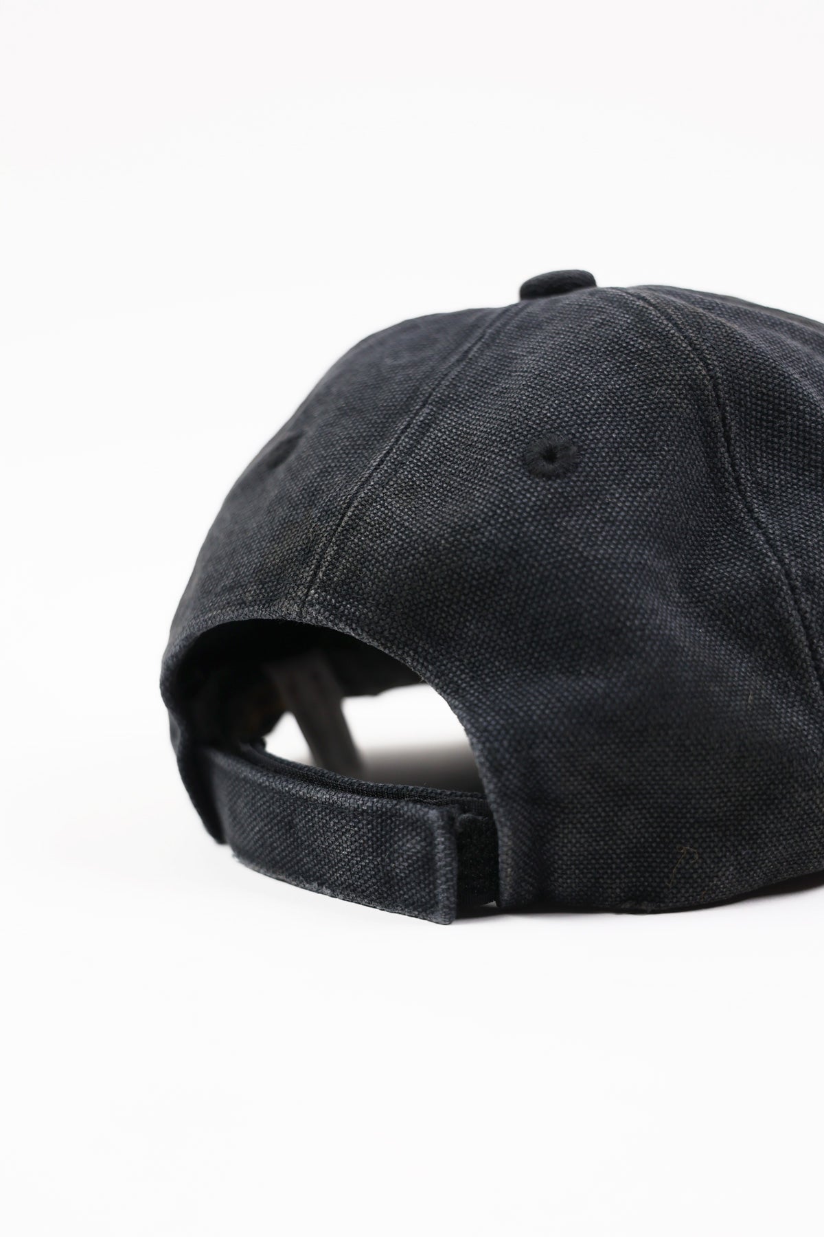 Needles - 16oz Cotton Canvas Workers Cap - Black - Canoe Club