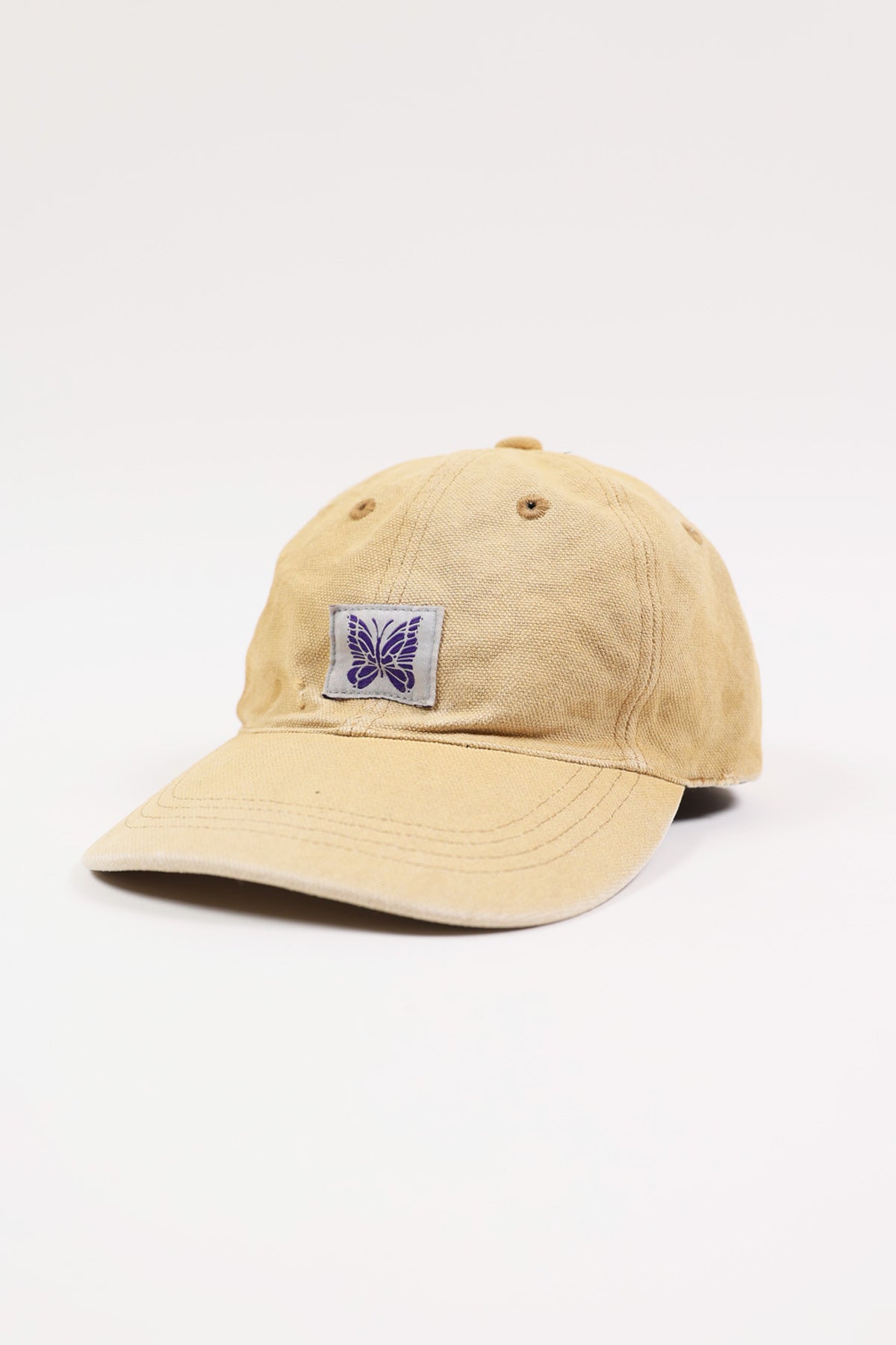 Needles - 16oz Cotton Canvas Workers Cap - Brown - Canoe Club