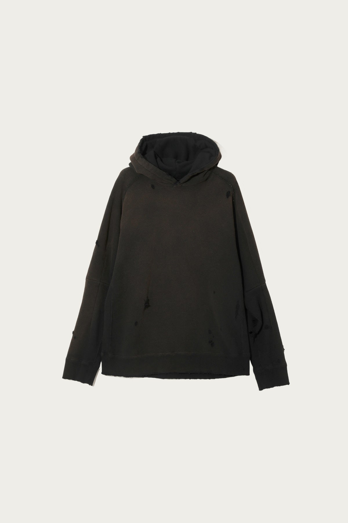 Needles - Darts Sweats French Terry Hoodie - Black - Canoe Club