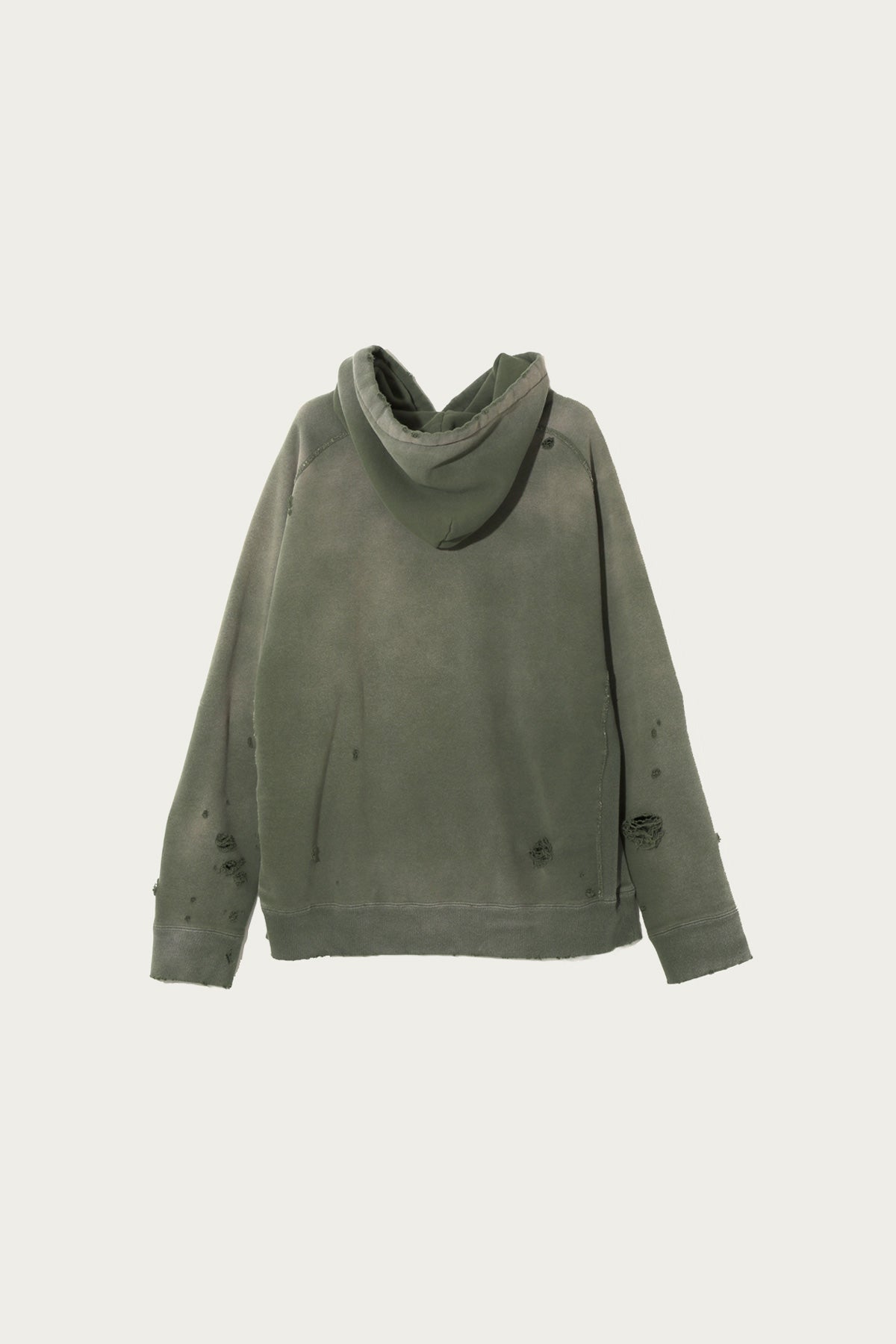 Needles - Darts Sweats French Terry Hoodie - Olive - Canoe Club