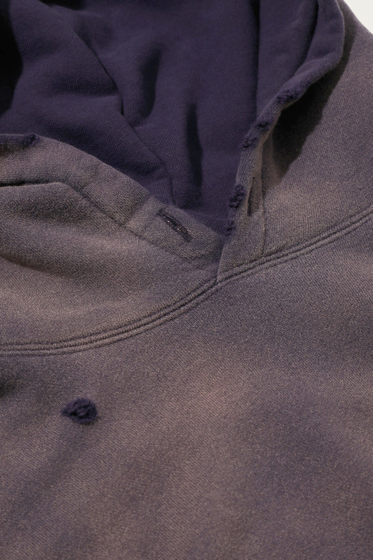 Needles - Darts Sweats French Terry Hoodie - Purple - Canoe Club
