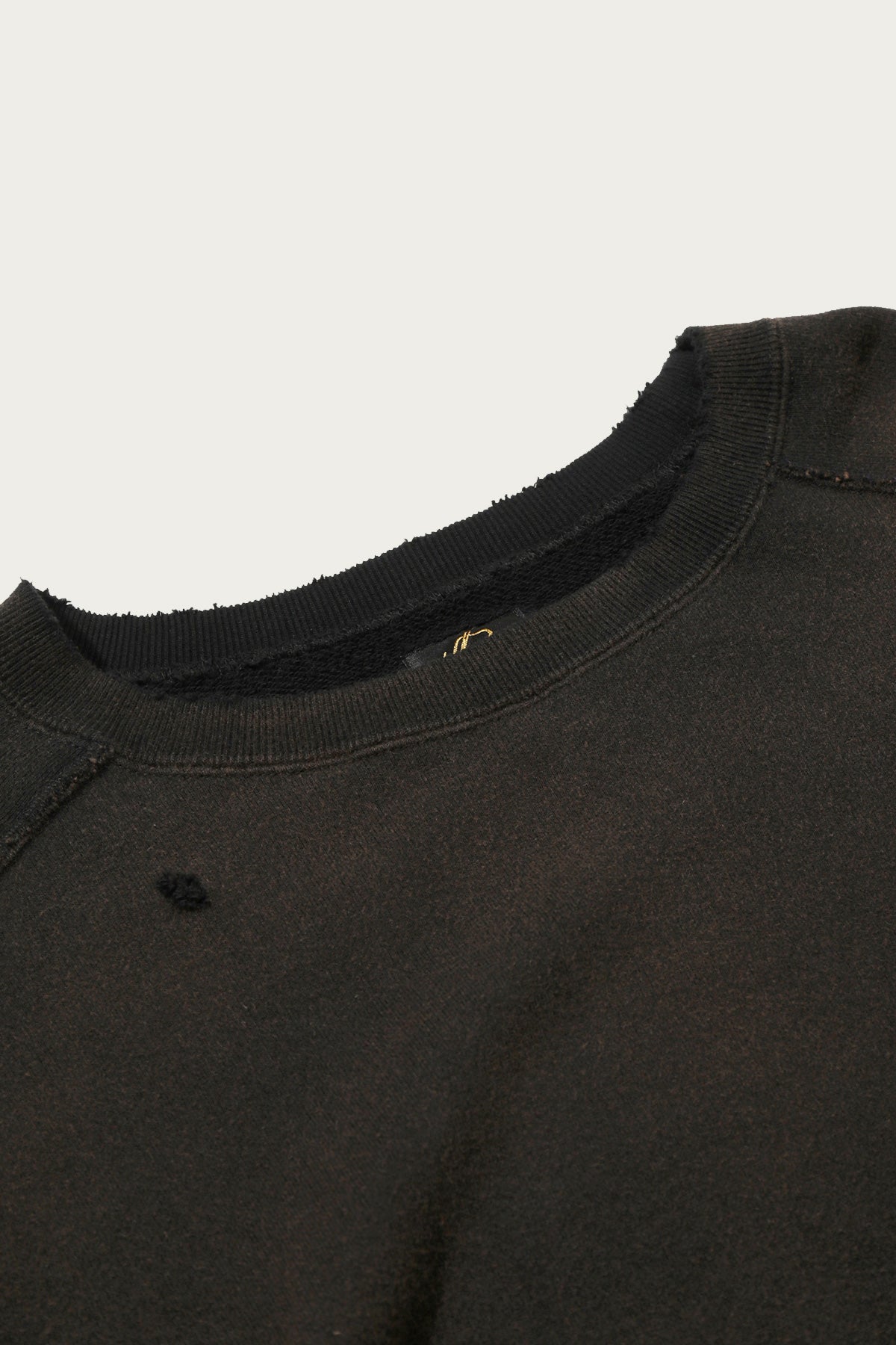 Needles - Darts French Terry Sweat Shirt - Black - Canoe Club