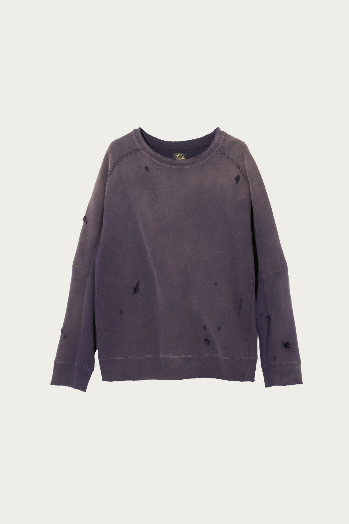 Needles - Darts French Terry Sweat Shirt - Purple - Canoe Club
