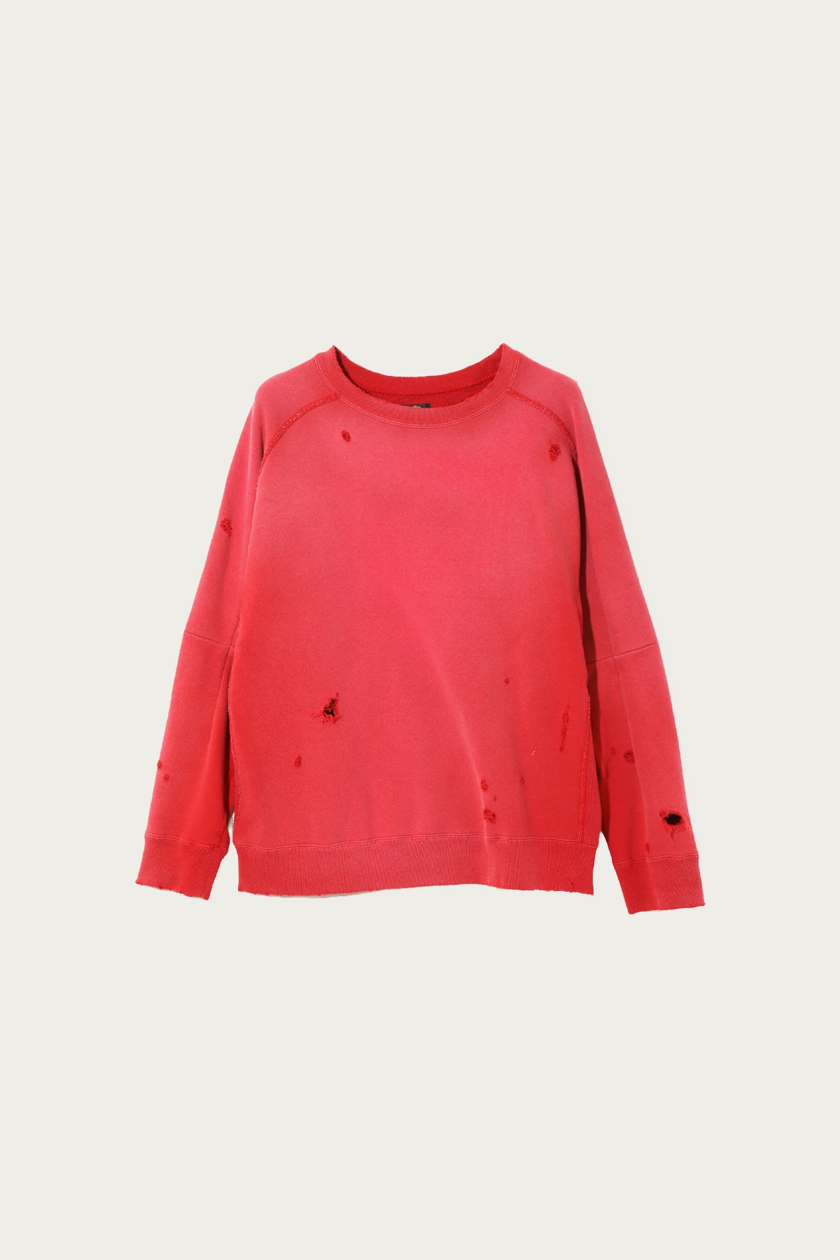 Needles - Darts French Terry Sweat Shirt - Red - Canoe Club