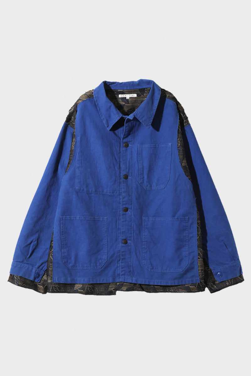 Needles Euro Work Jacket/Covered Jacket | Black | Canoe Club