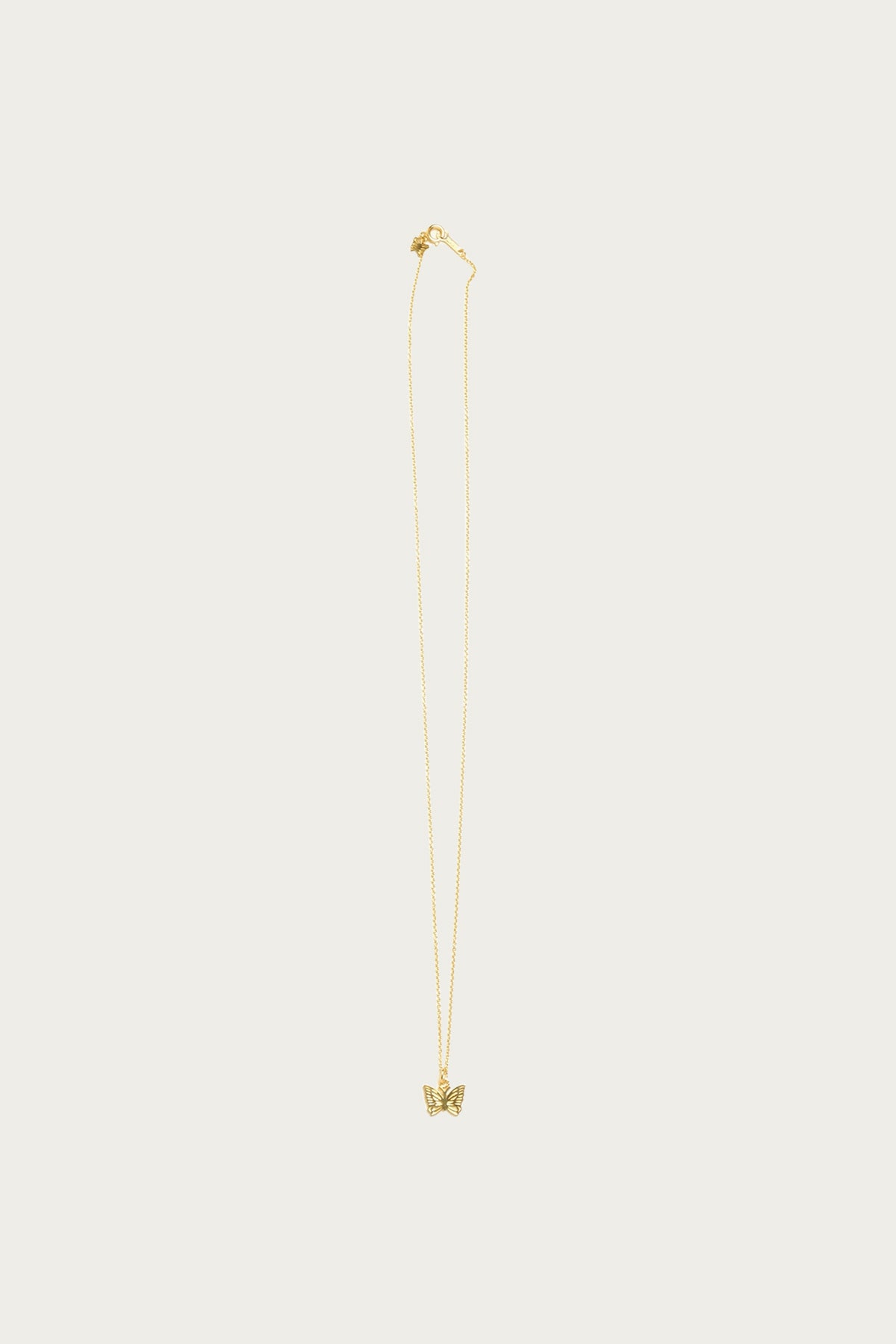 Needles - Gold Plate Pendant - Papillon - Canoe Club