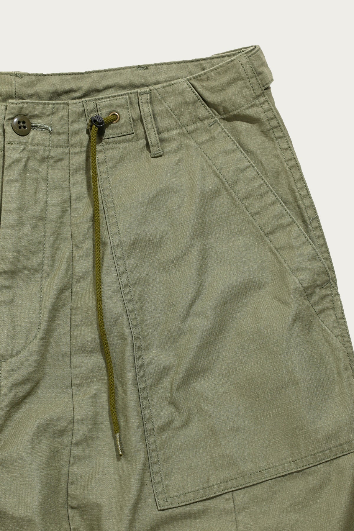Needles - H.D. Pant - Olive - Canoe Club