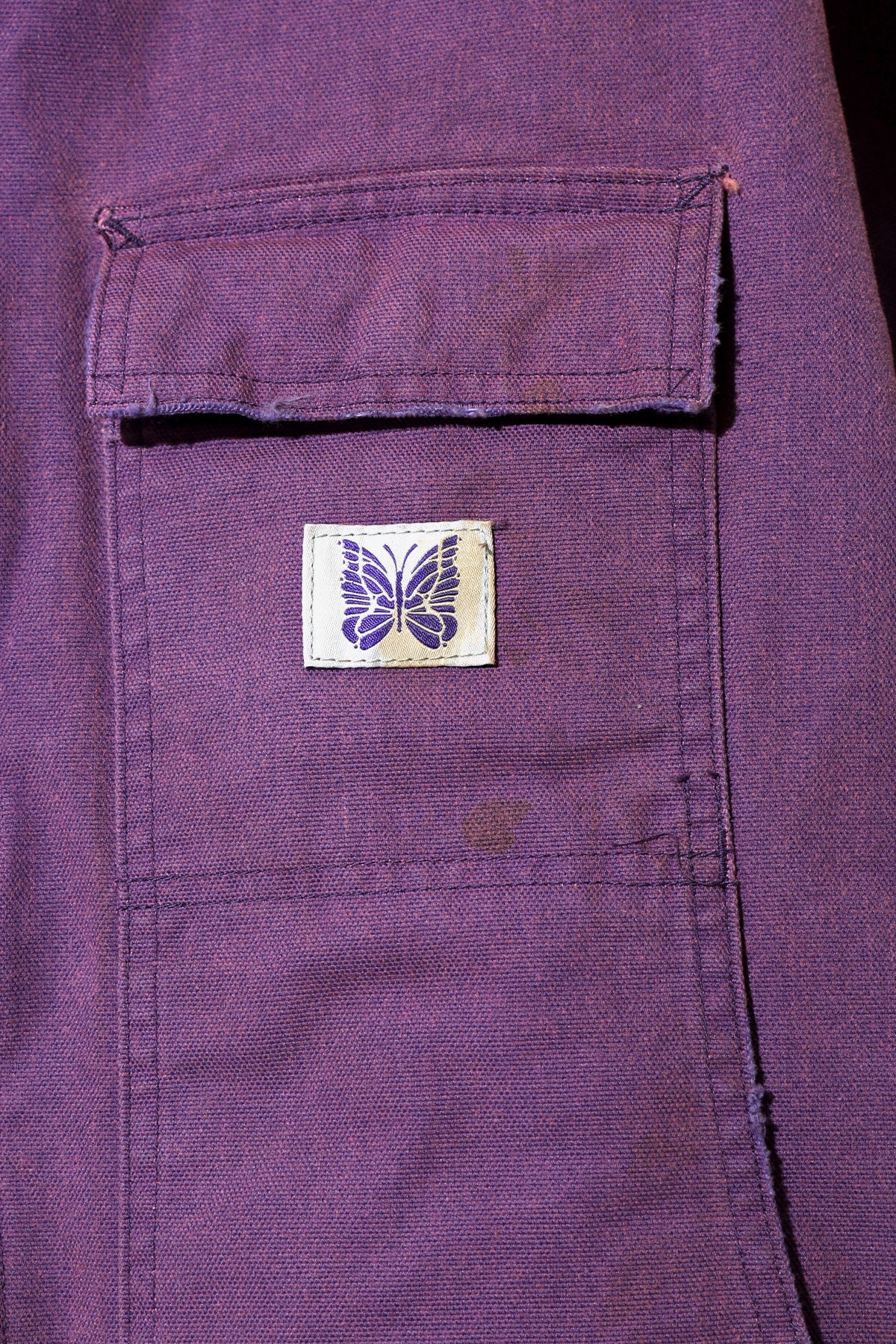 Needles - Lumberjack Coat - Purple 11oz Cotton Oxford - Canoe Club