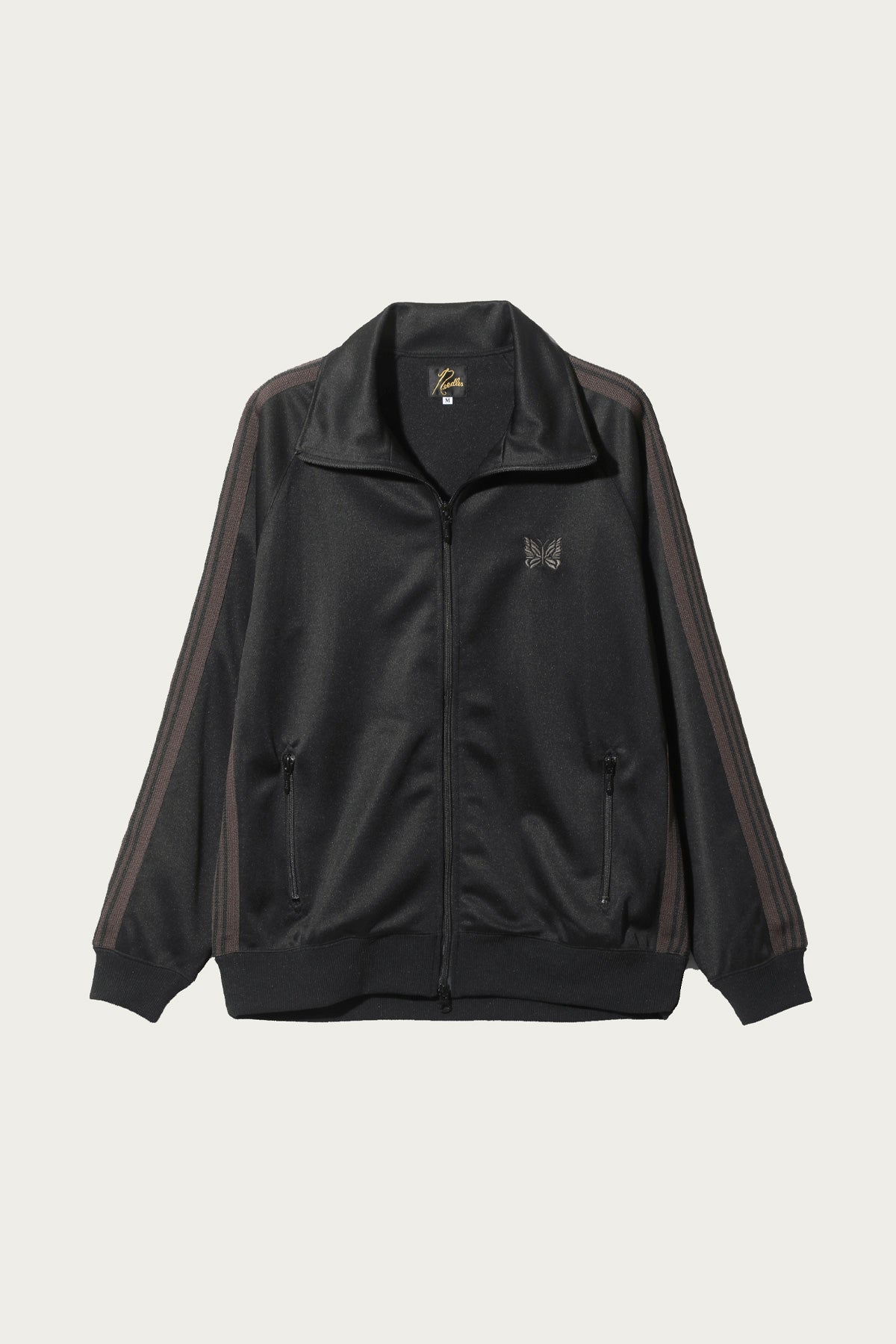 Needles - Poly Smooth Track Jacket - Black - Canoe Club