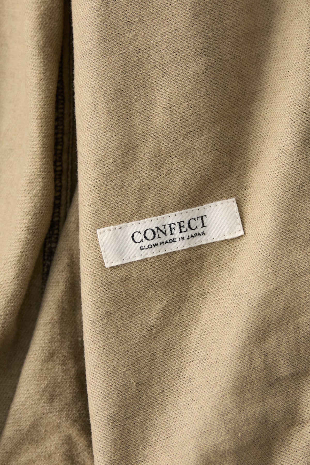 CONFECT - Cotton Linen Pigment Coated Blouson - Ink Black - Canoe Club