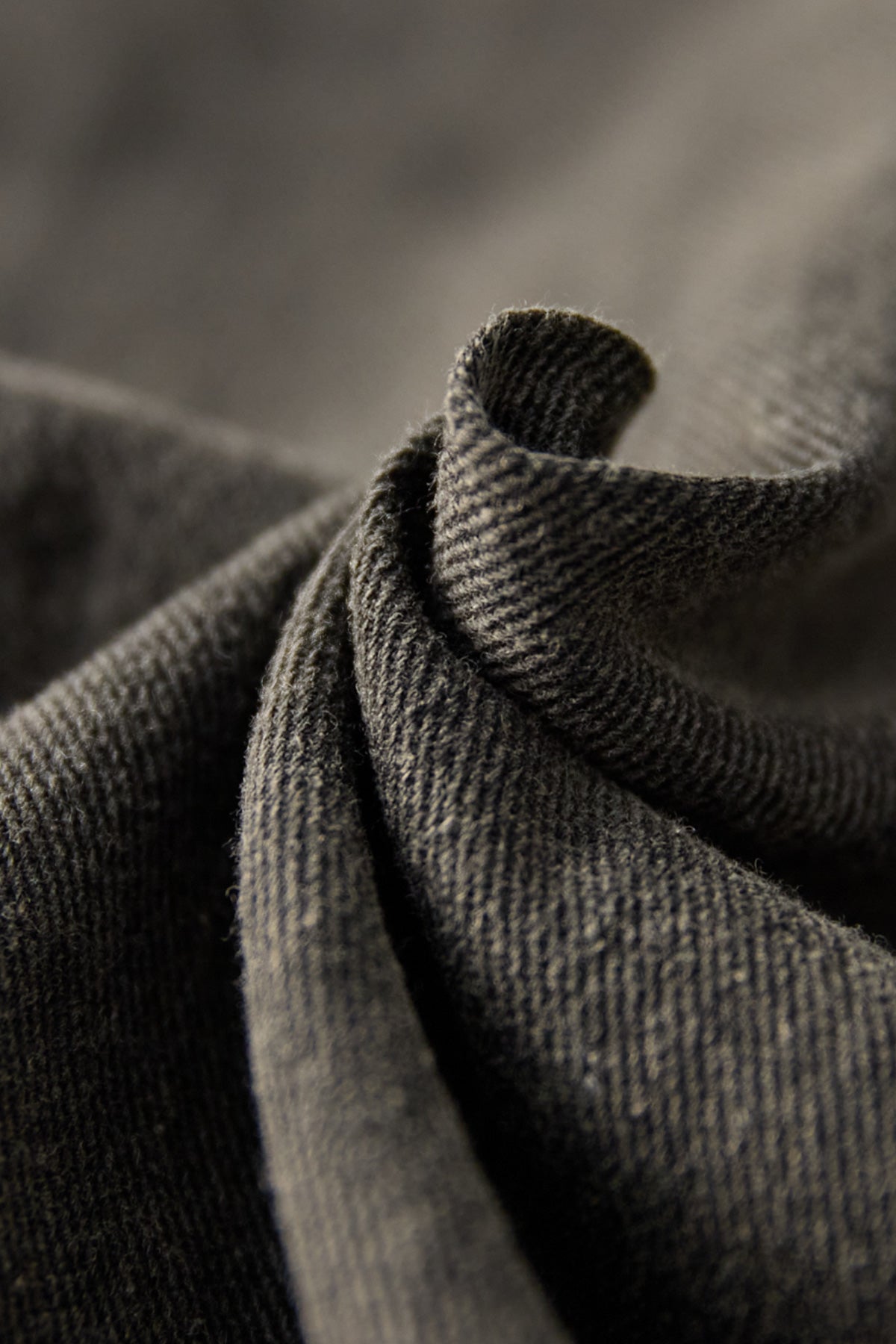 CONFECT - Cotton Linen Pigment Coated Blouson - Ink Black - Canoe Club