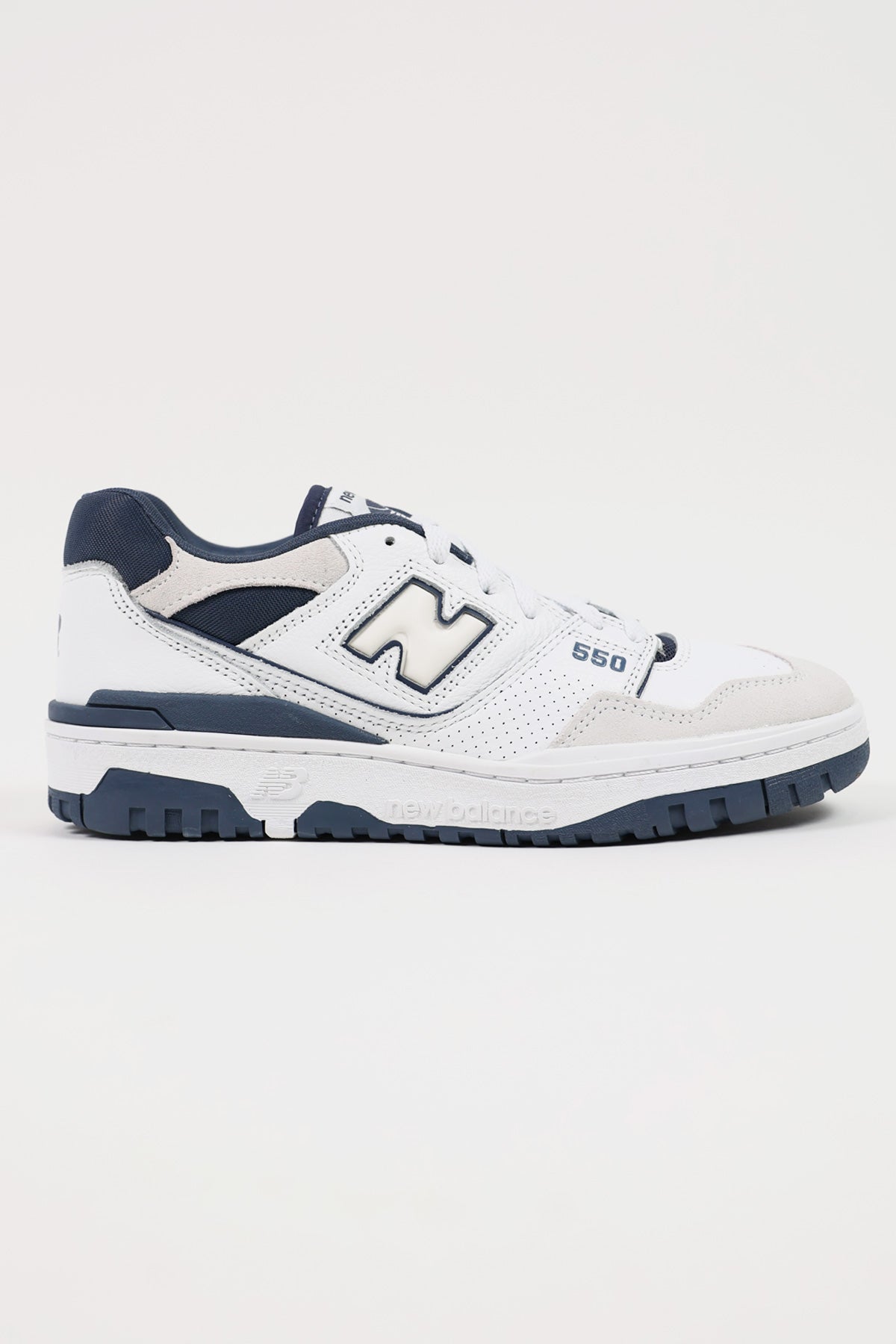 New Balance - 550 - White/Dusty Blue - Canoe Club