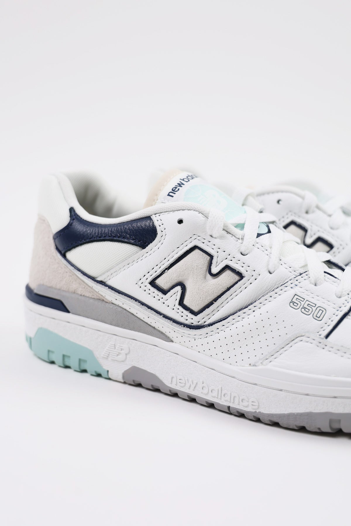 New Balance - 550 - White/Grey - Canoe Club