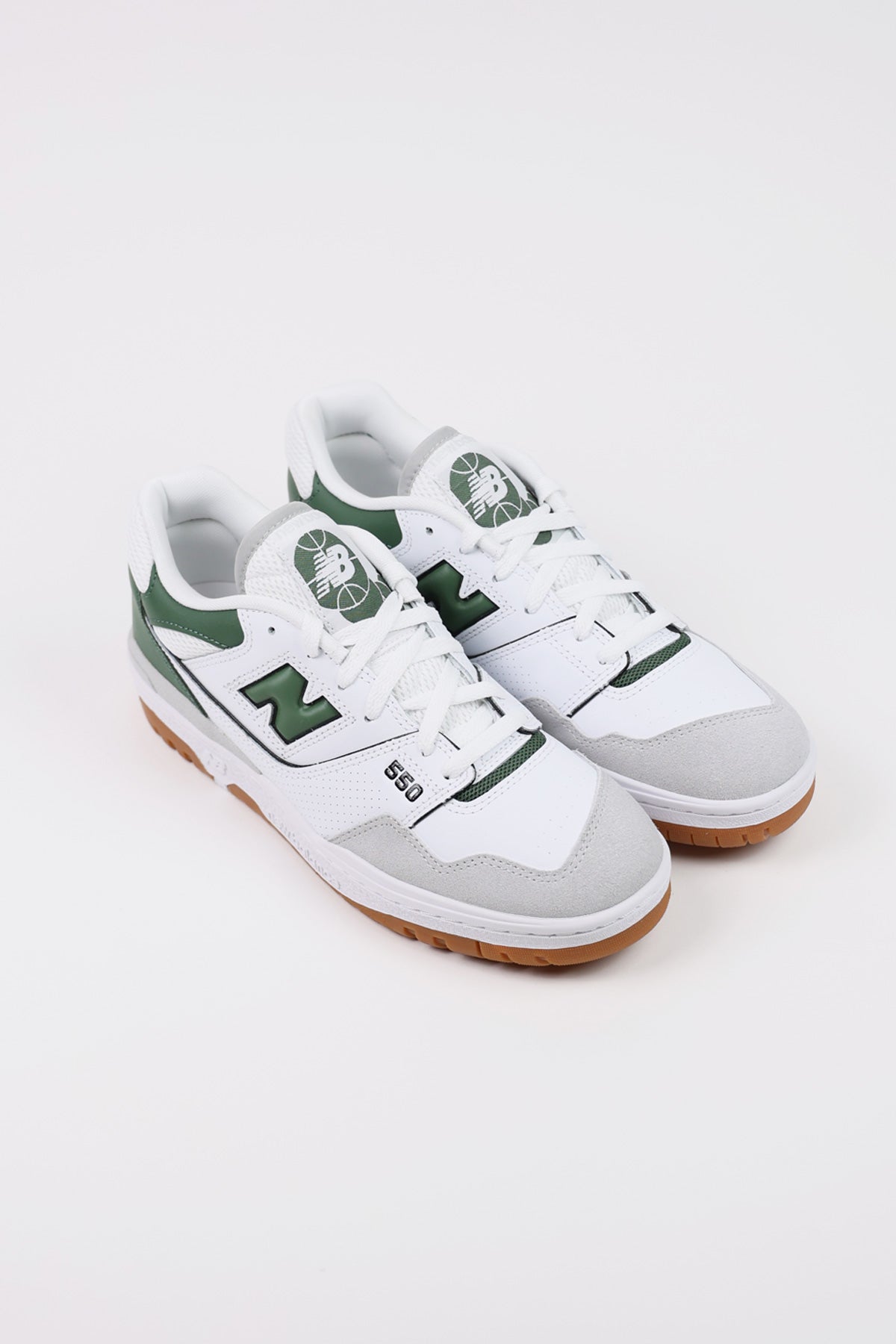 New Balance - 550 - White/Nori - Canoe Club